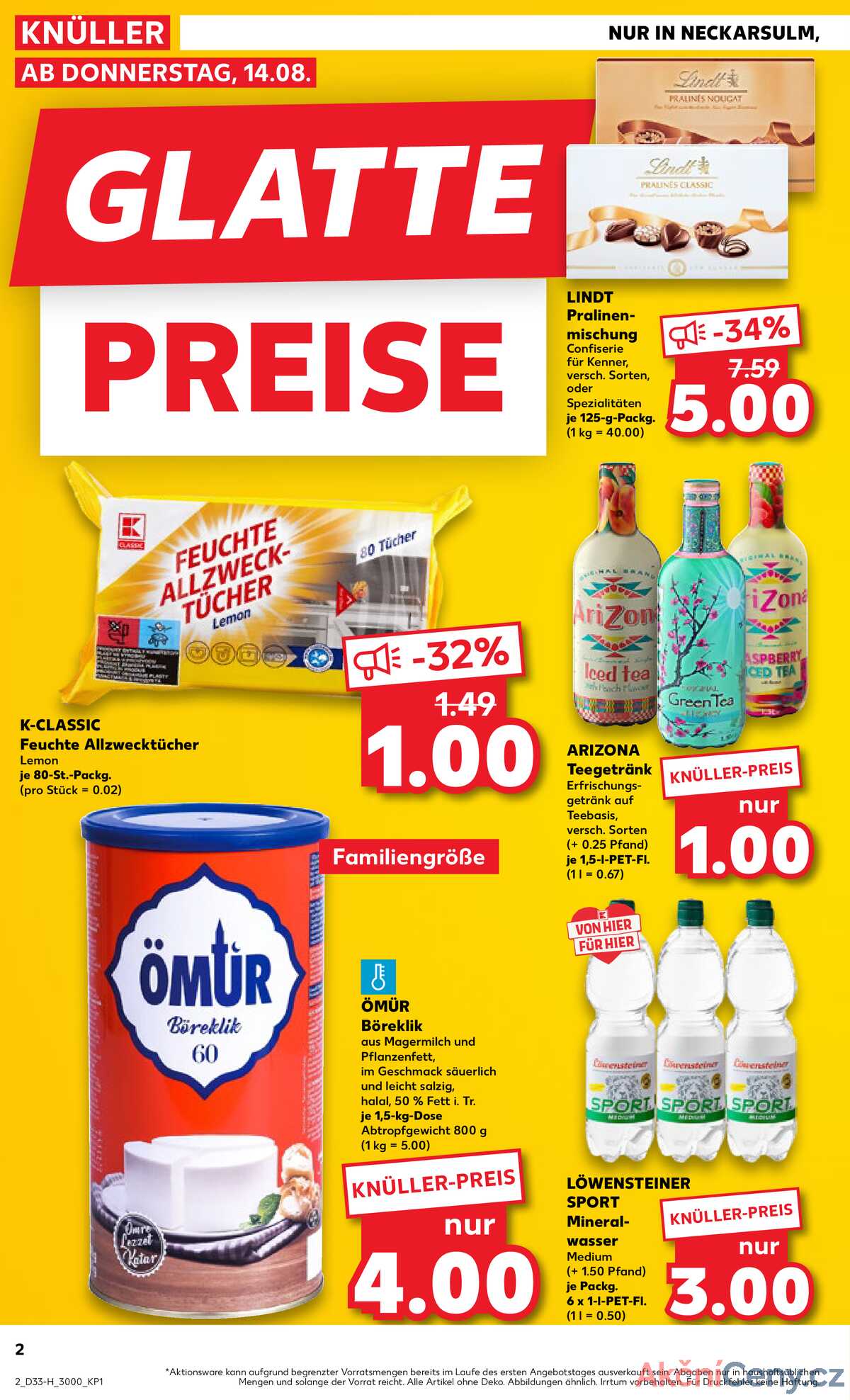Leták Kaufland Německo 14.8.-20.8.2025 strana 2