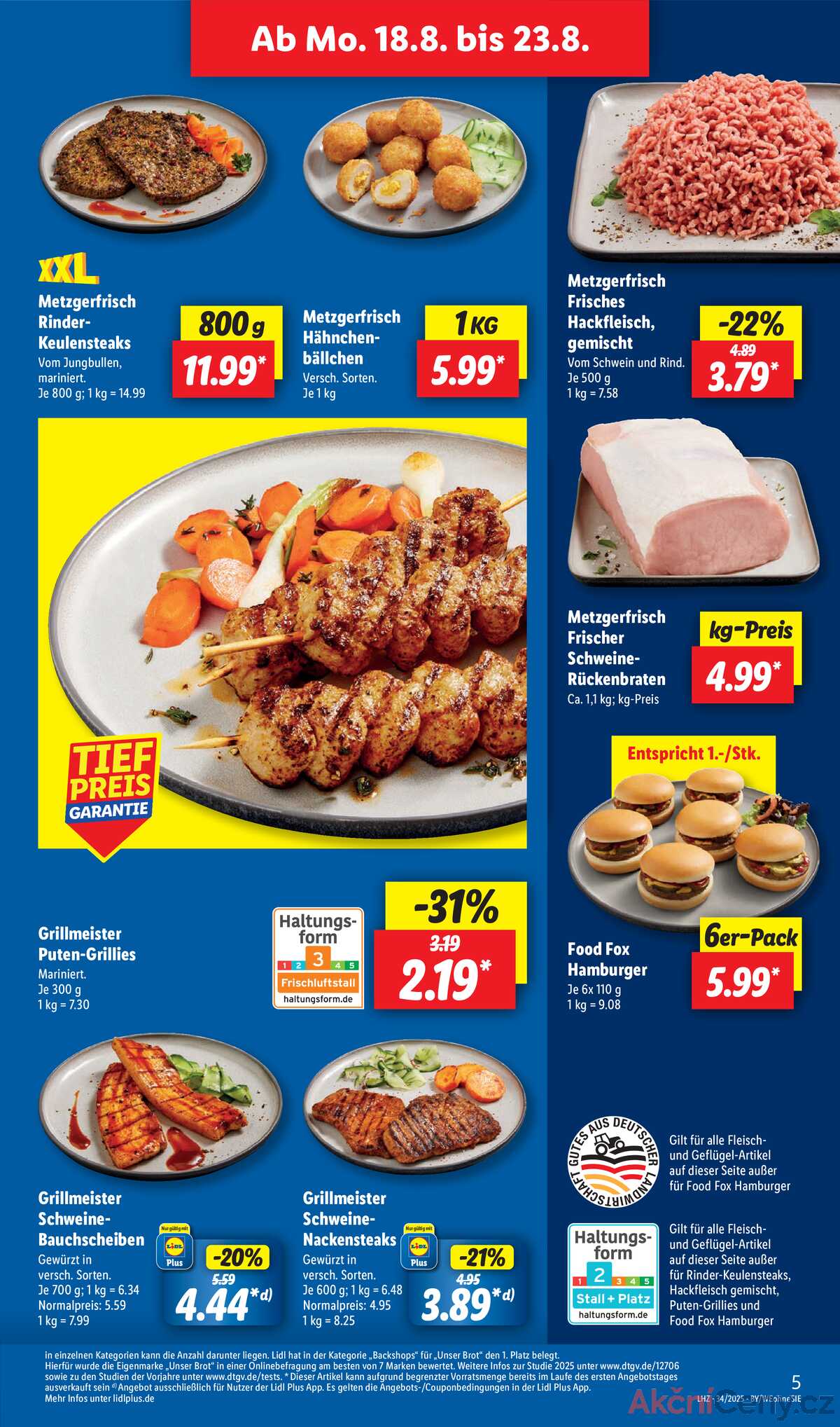 Leták Lidl Německo 18.8.-23.8.2025 strana 7