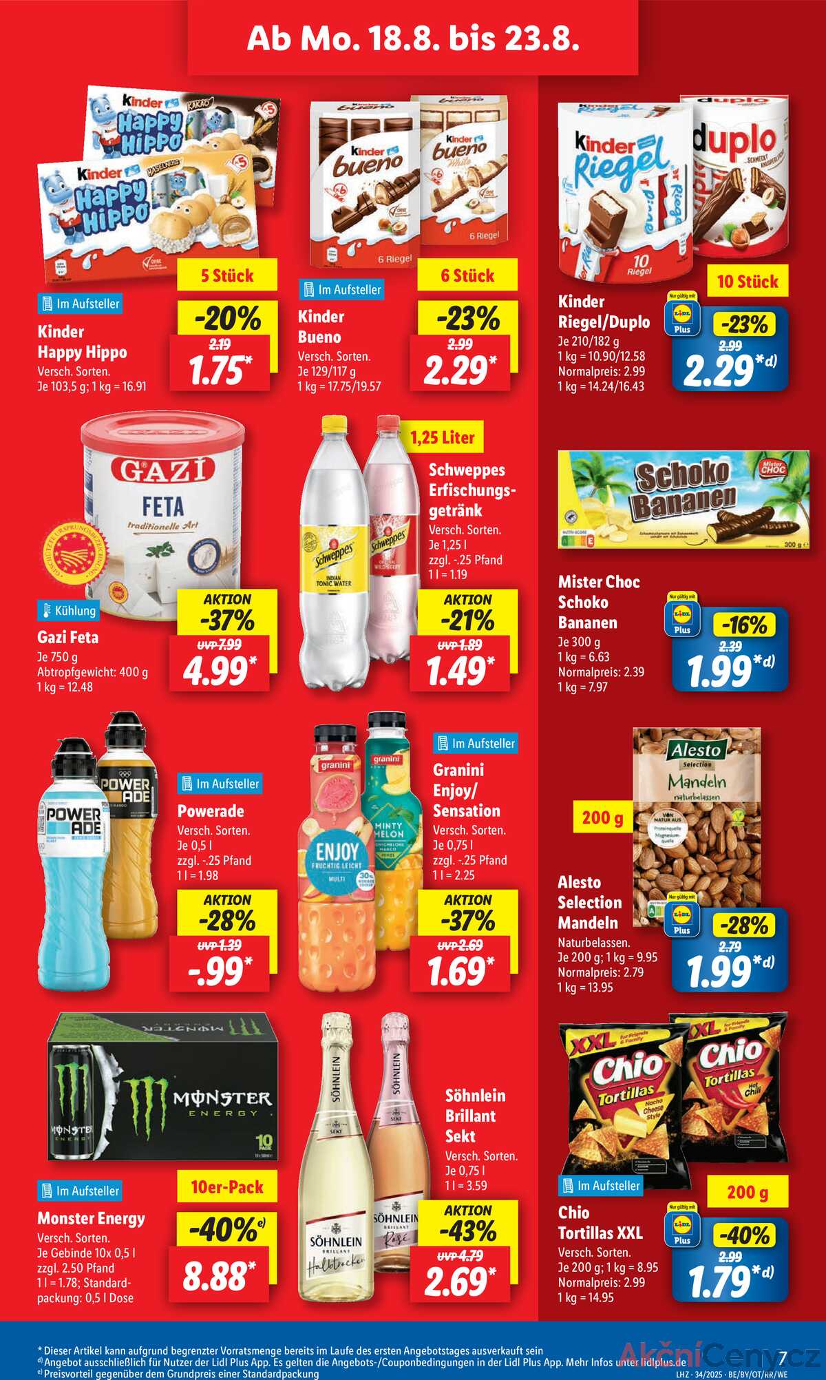 Leták Lidl Německo 18.8.-23.8.2025 strana 9