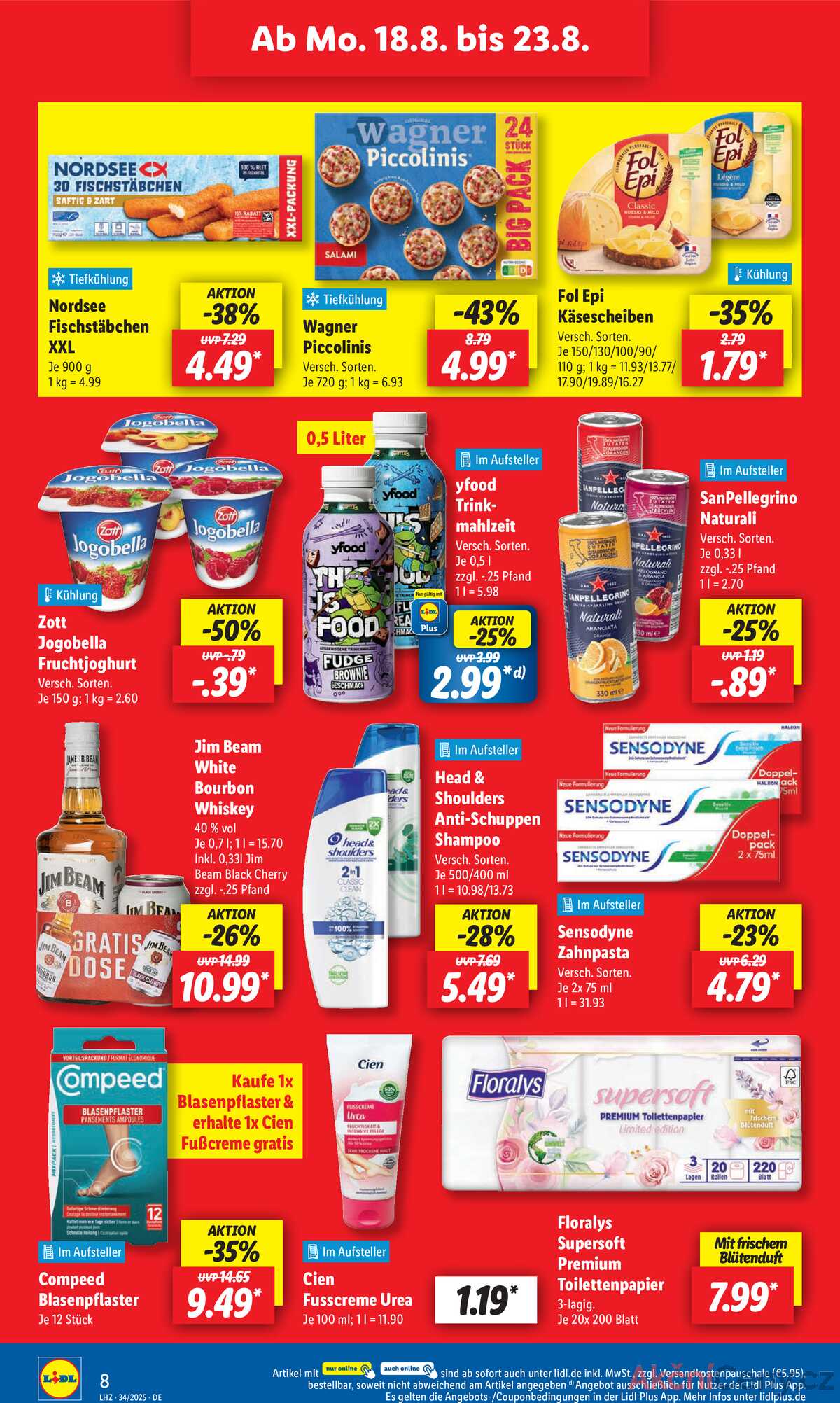 Leták Lidl Německo 18.8.-23.8.2025 strana 10