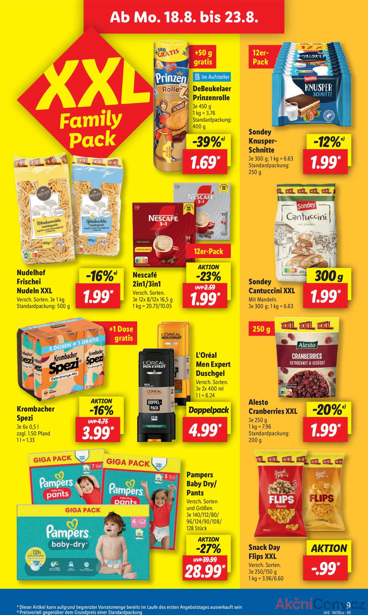 Leták Lidl Německo 18.8.-23.8.2025 strana 11