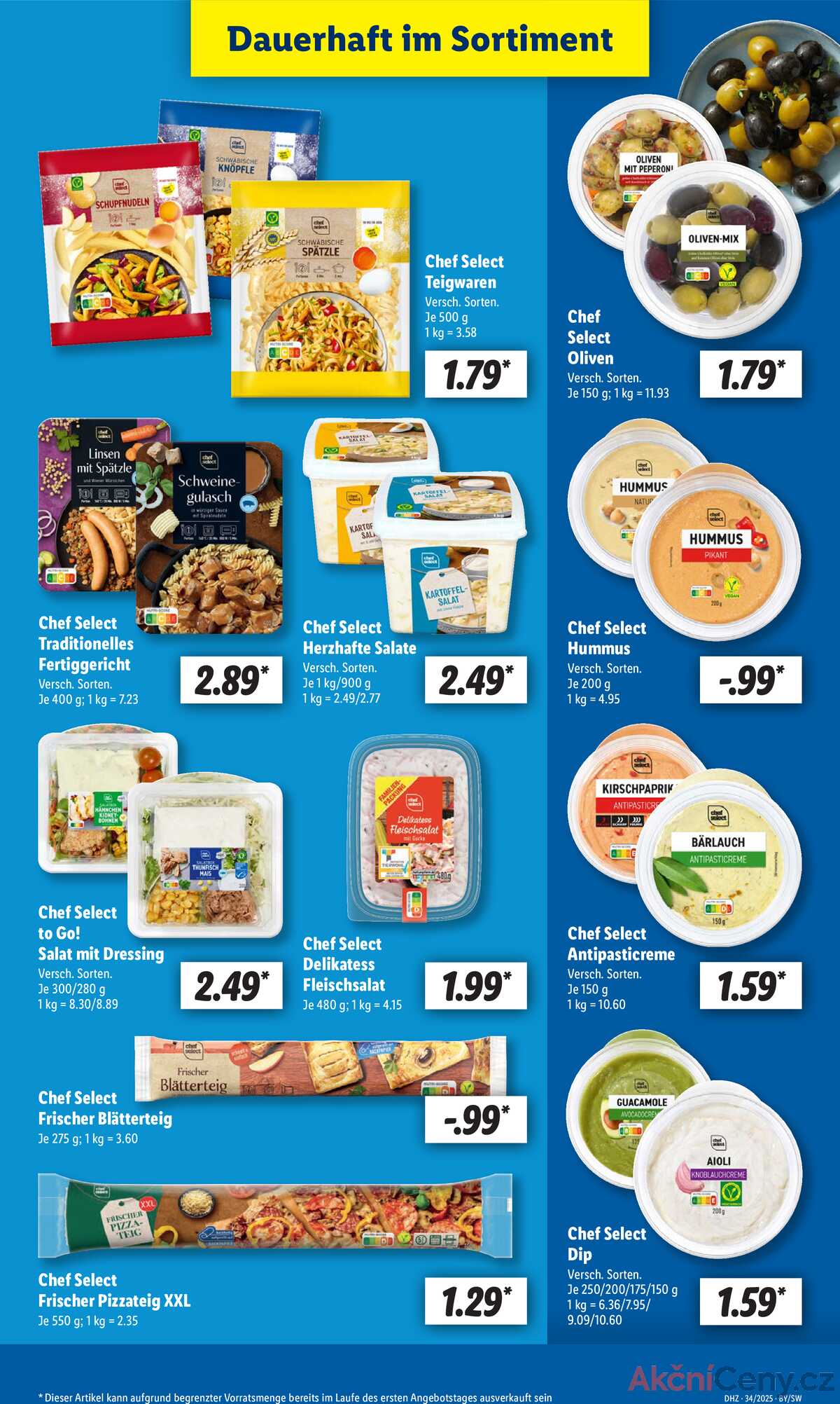Leták Lidl Německo 18.8.-23.8.2025 strana 17