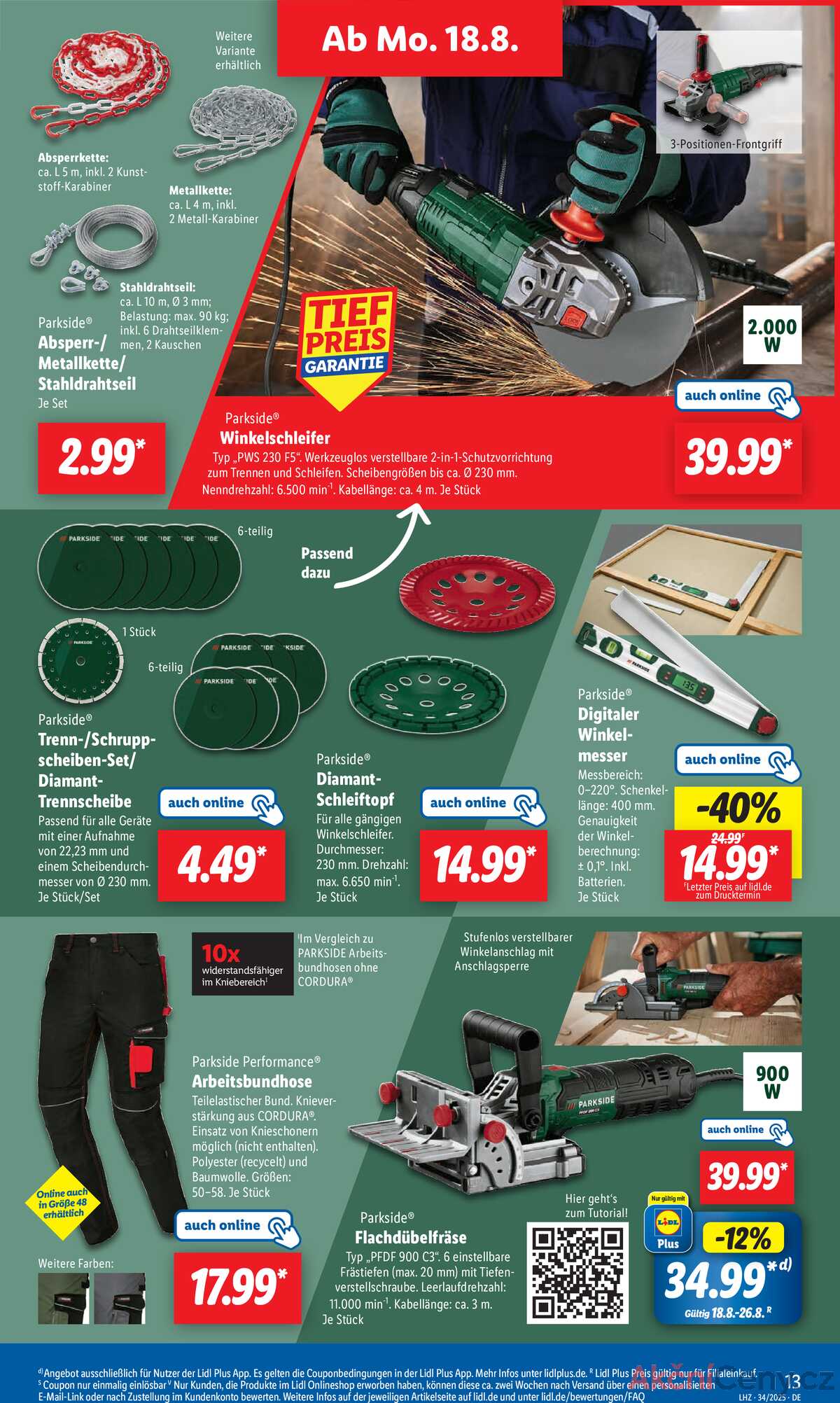 Leták Lidl Německo 18.8.-23.8.2025 strana 23