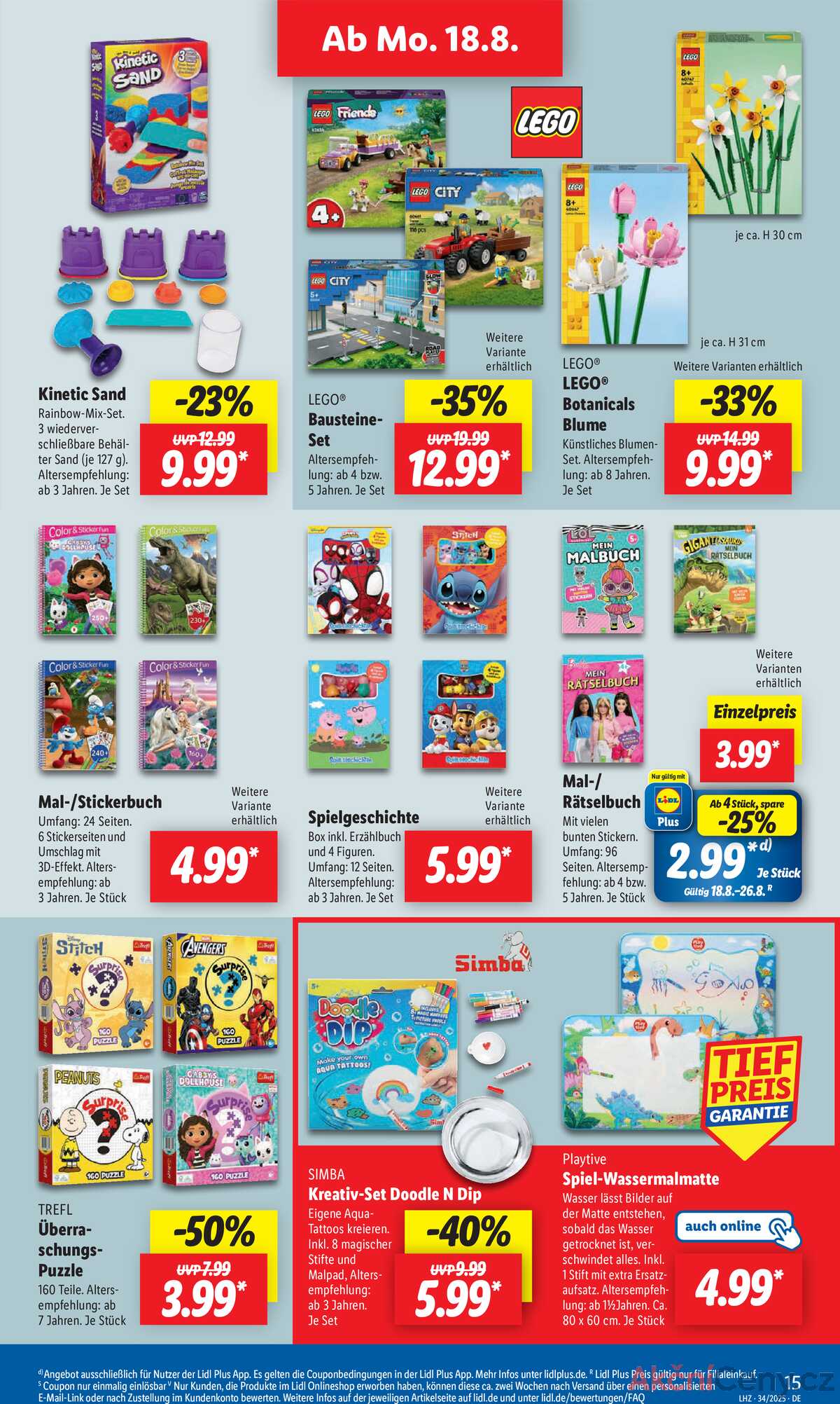 Leták Lidl Německo 18.8.-23.8.2025 strana 25
