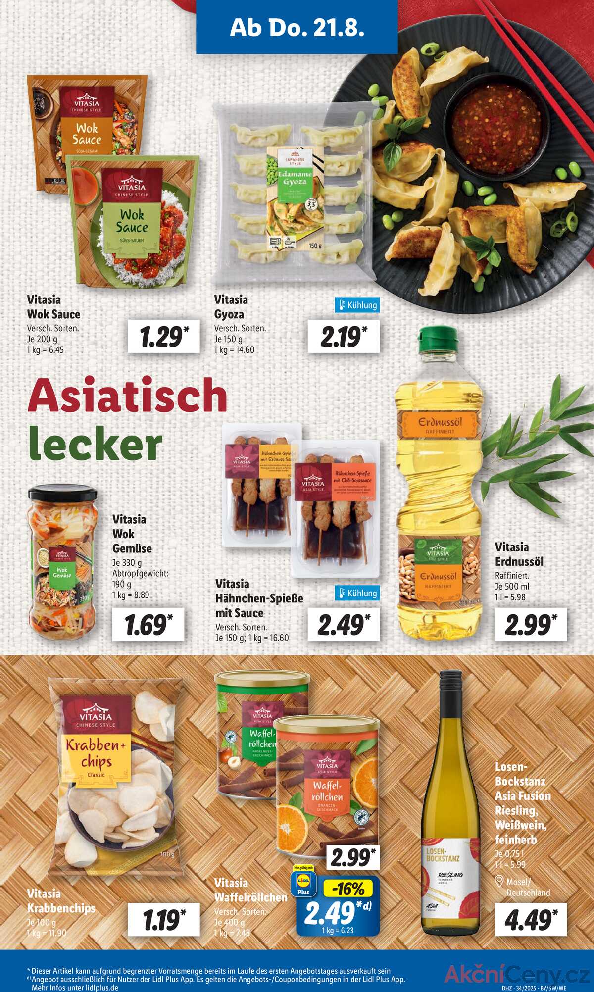 Leták Lidl Německo 18.8.-23.8.2025 strana 49