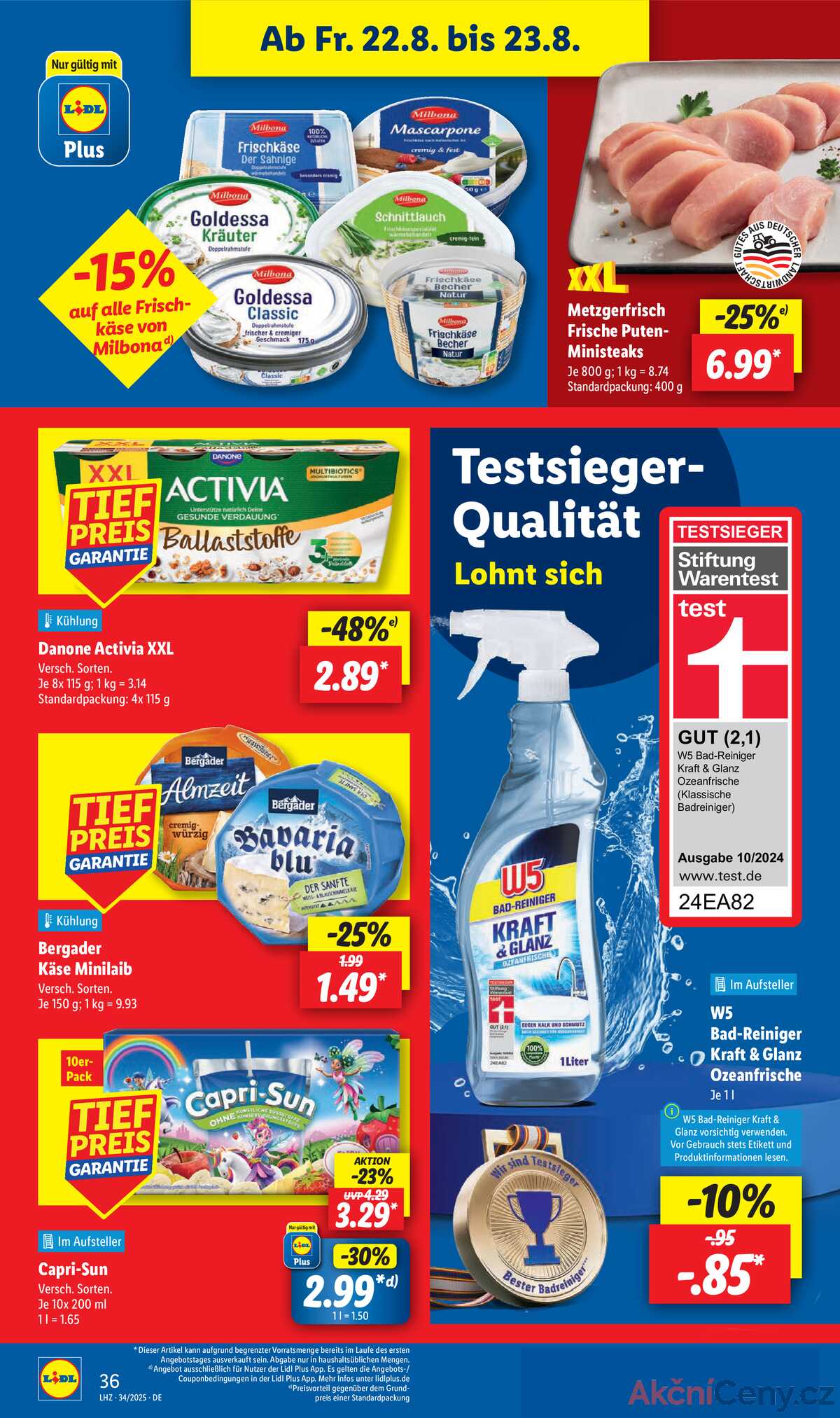 Leták Lidl Německo 18.8.-23.8.2025 strana 60