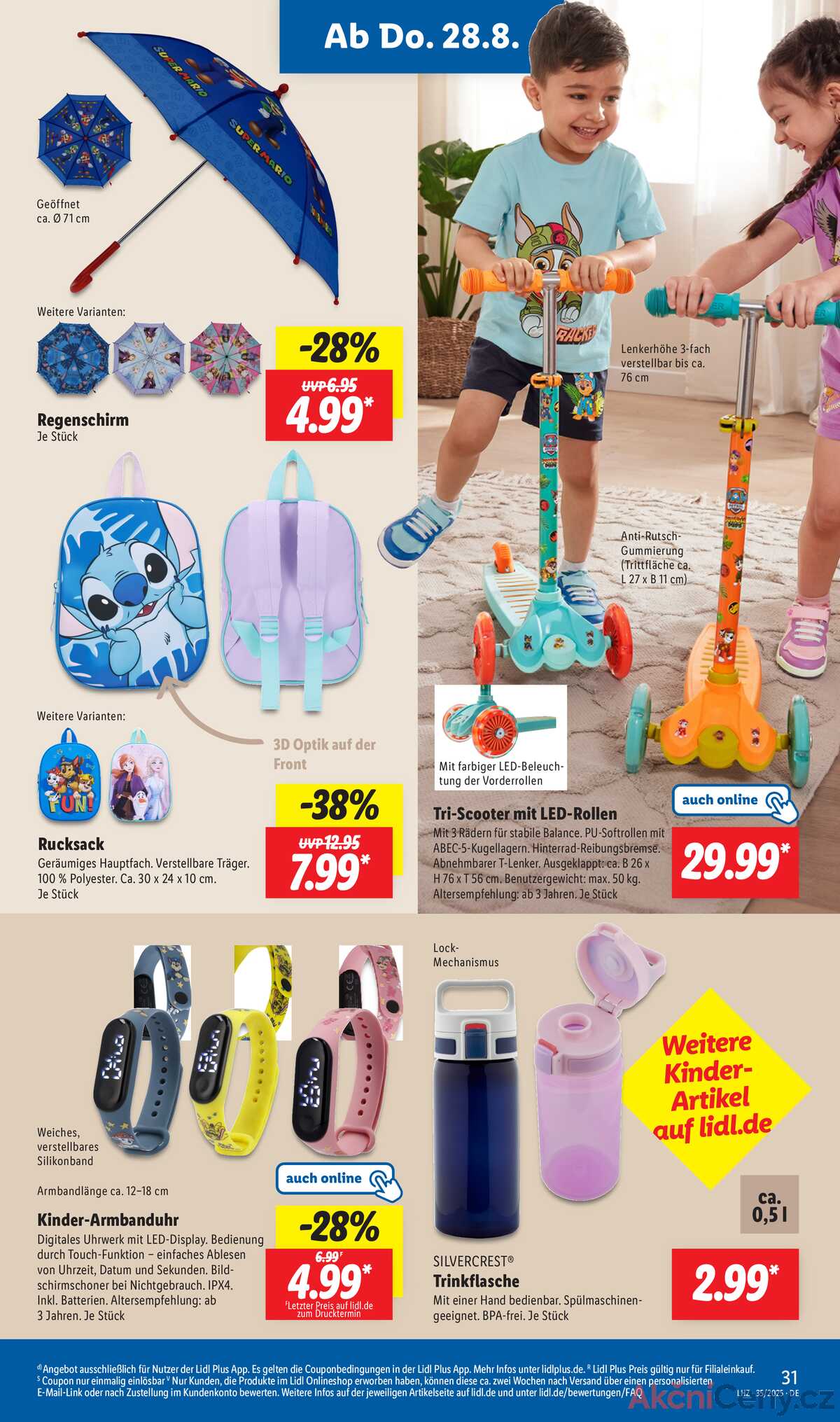 Leták Lidl Německo 25.8.-30.8.2025 strana 19