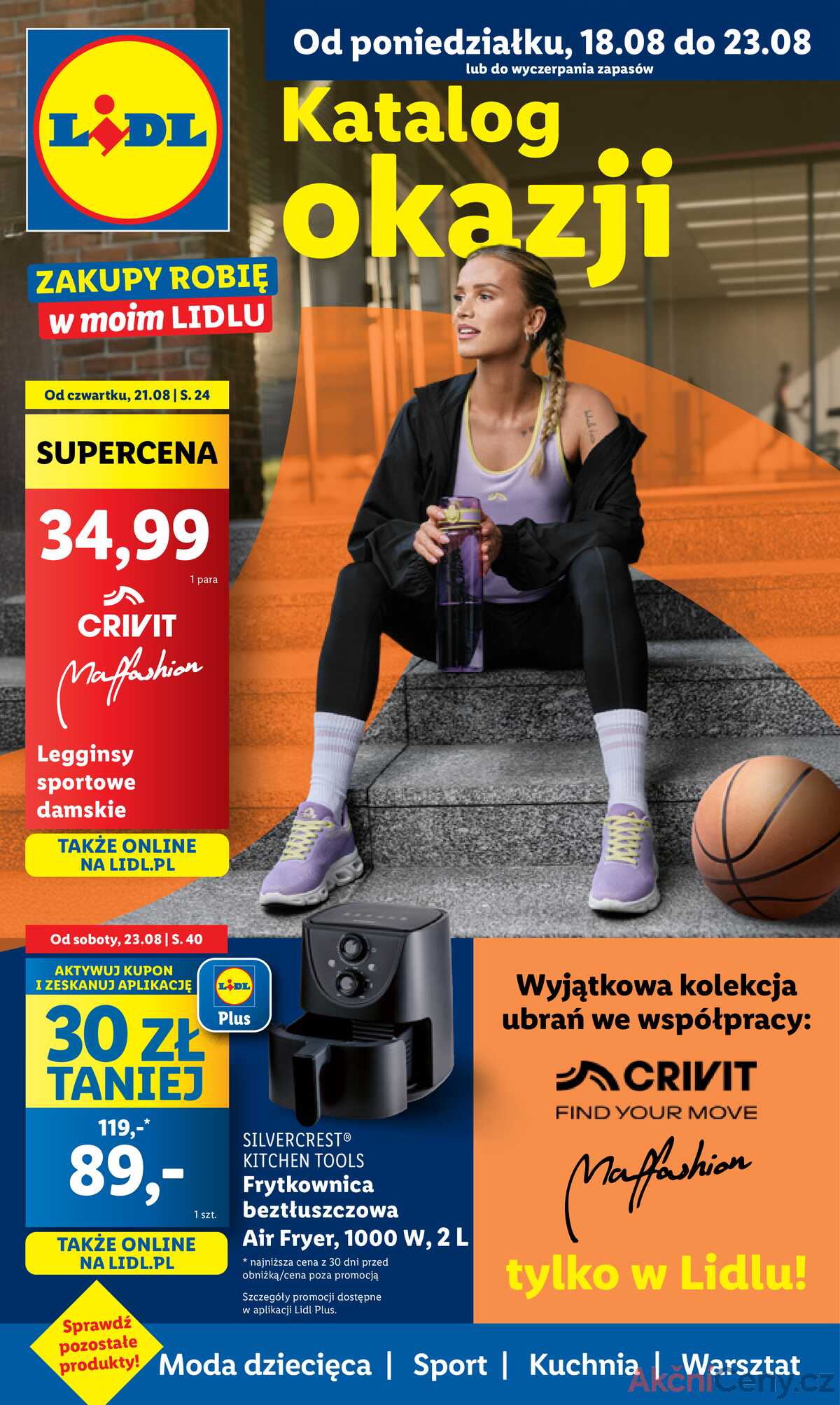 Katalog Lidl Polsko 18.8.-23.8.2025 strana 1