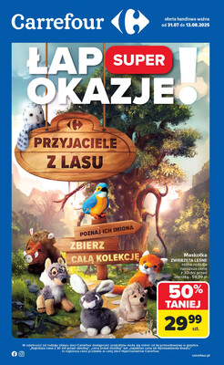 Leták Carrefour Polsko 31.7.-13.8.2025 - Sledujte výhodné nabídky od čtvrtka!