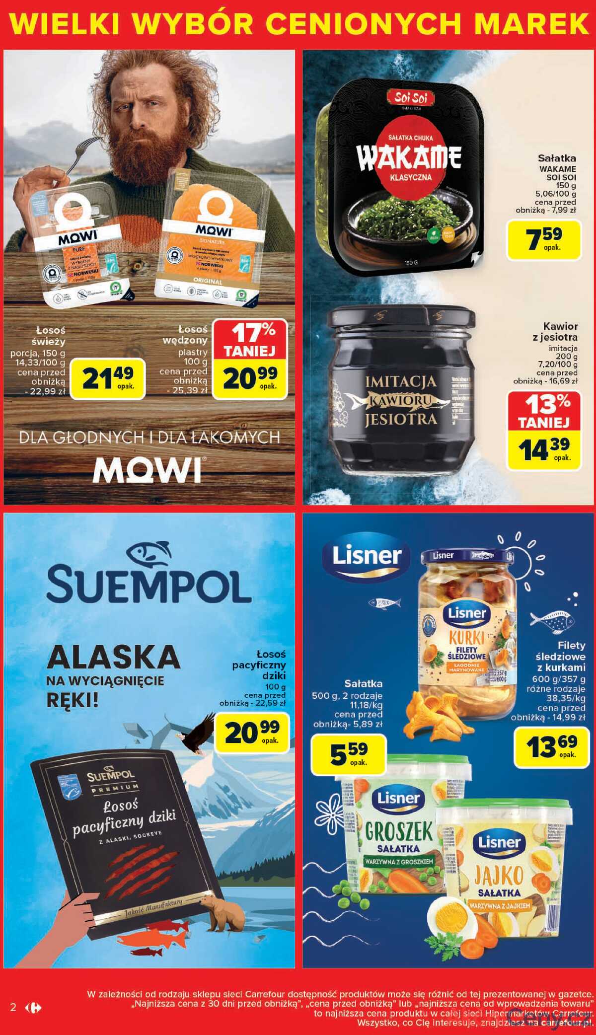 Leták Carrefour Polsko 4.8.-16.8.2025 - Ceněné značky, skvělé ceny strana 2