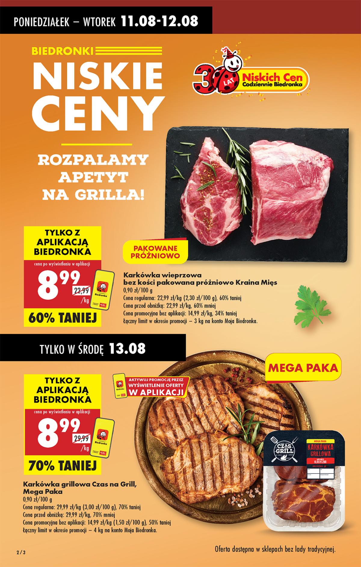 Leták Biedronka Polsko 11.8.-17.8.2025 strana 2