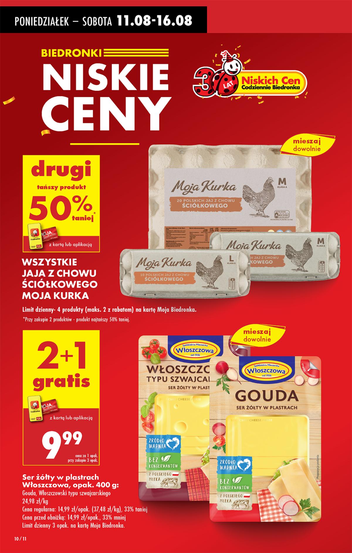Leták Biedronka Polsko 11.8.-17.8.2025 strana 12