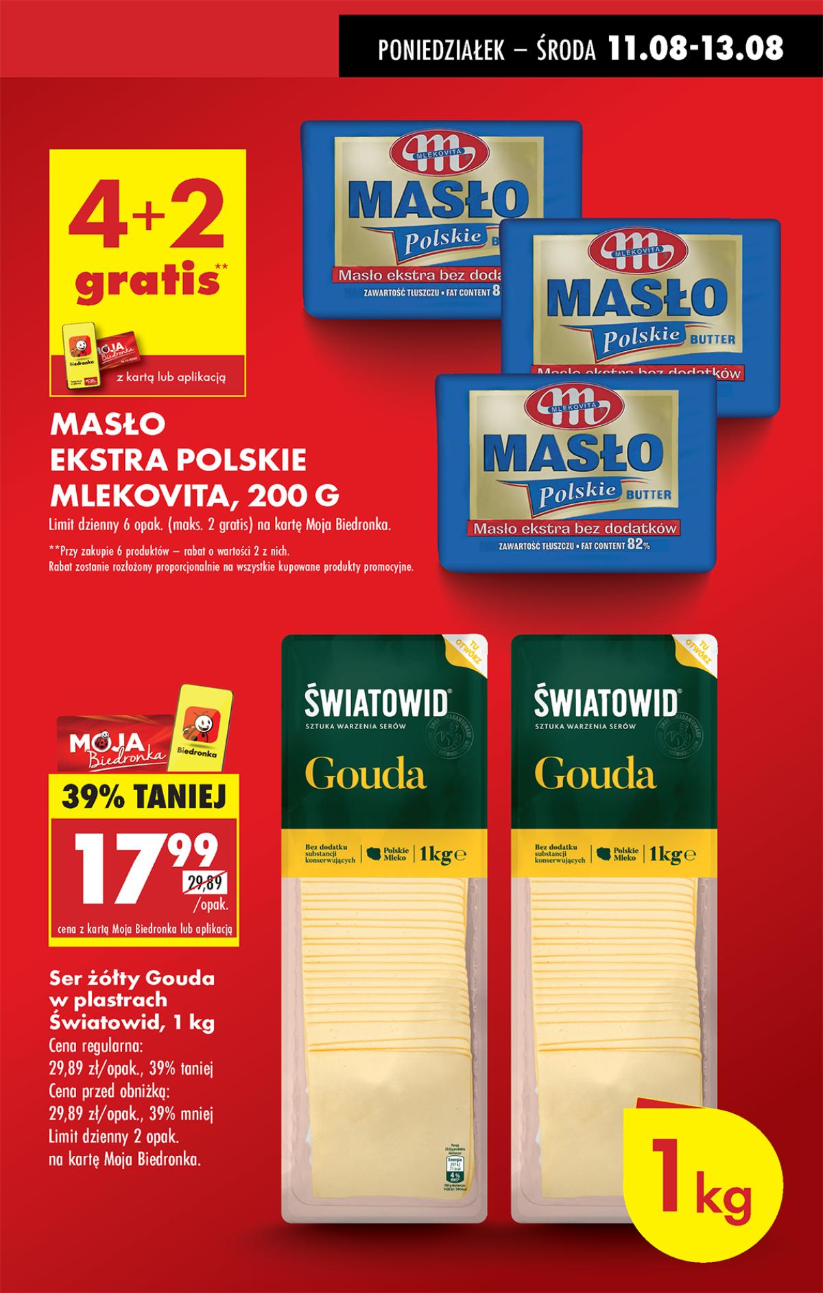 Leták Biedronka Polsko 11.8.-17.8.2025 strana 13