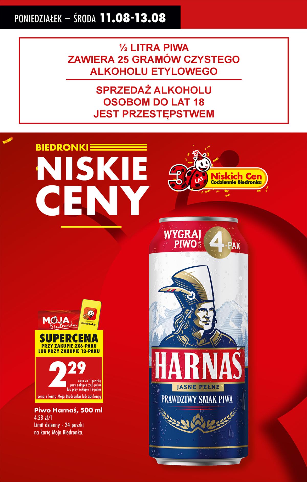 Leták Biedronka Polsko 11.8.-17.8.2025 strana 16