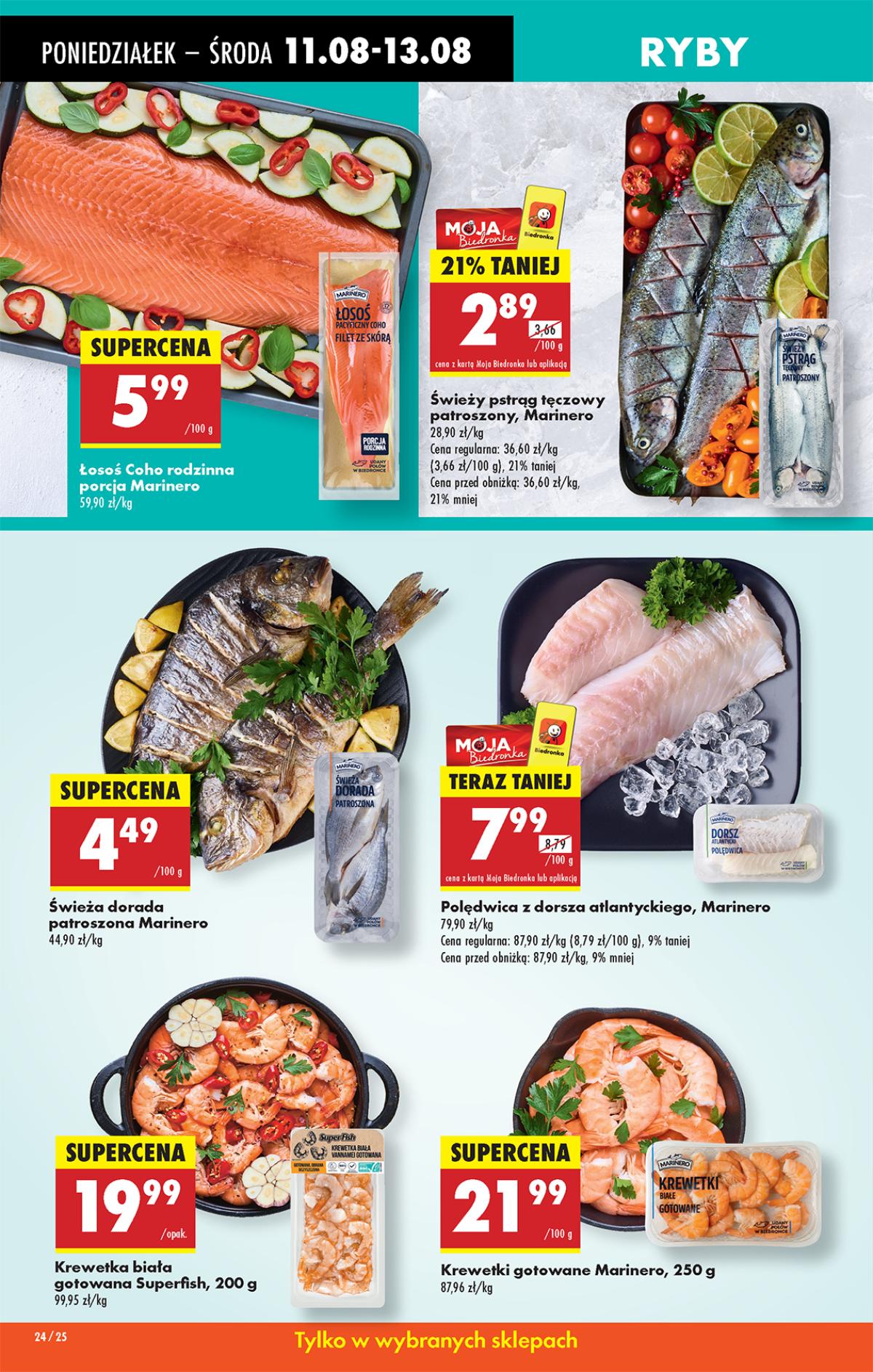 Leták Biedronka Polsko 11.8.-17.8.2025 strana 32