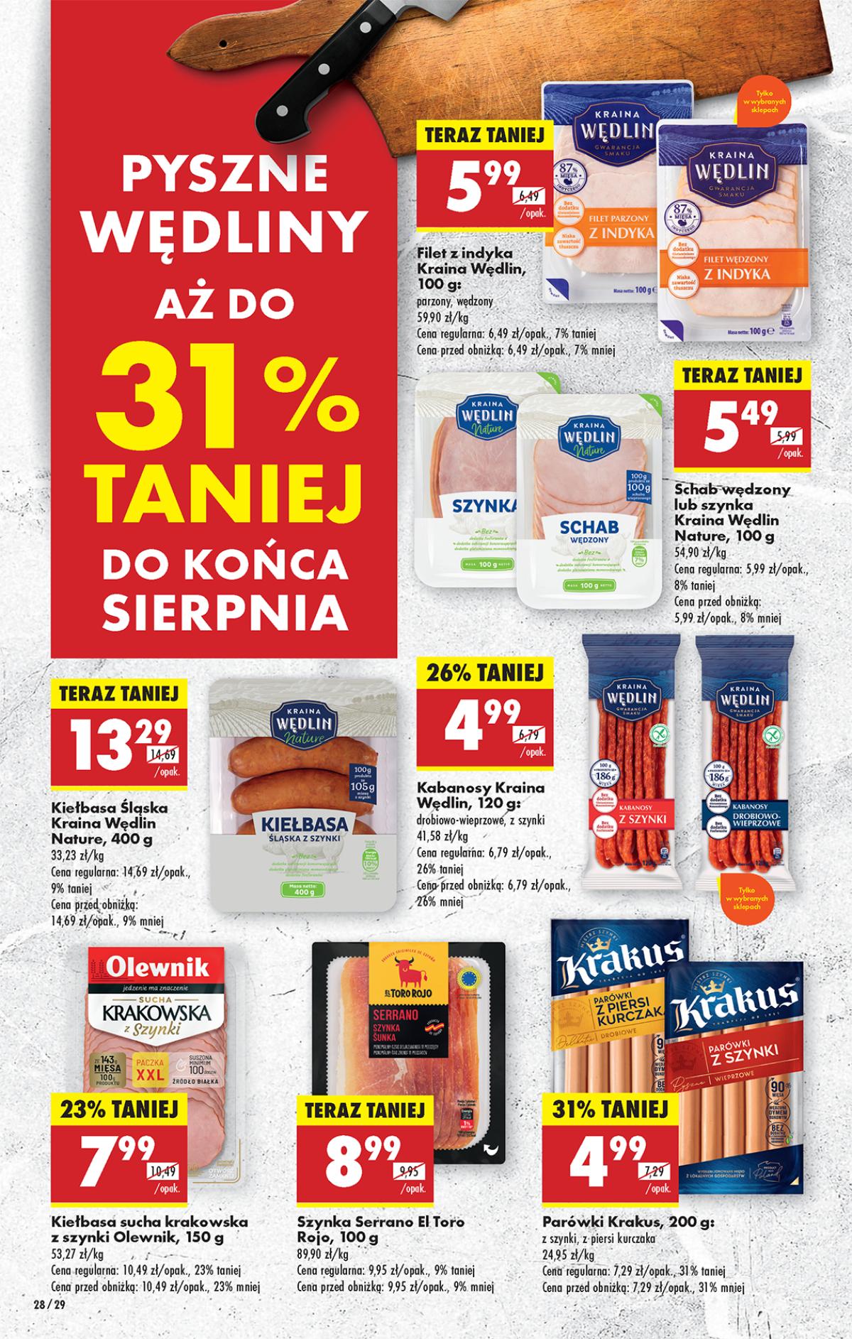 Leták Biedronka Polsko 11.8.-17.8.2025 strana 36