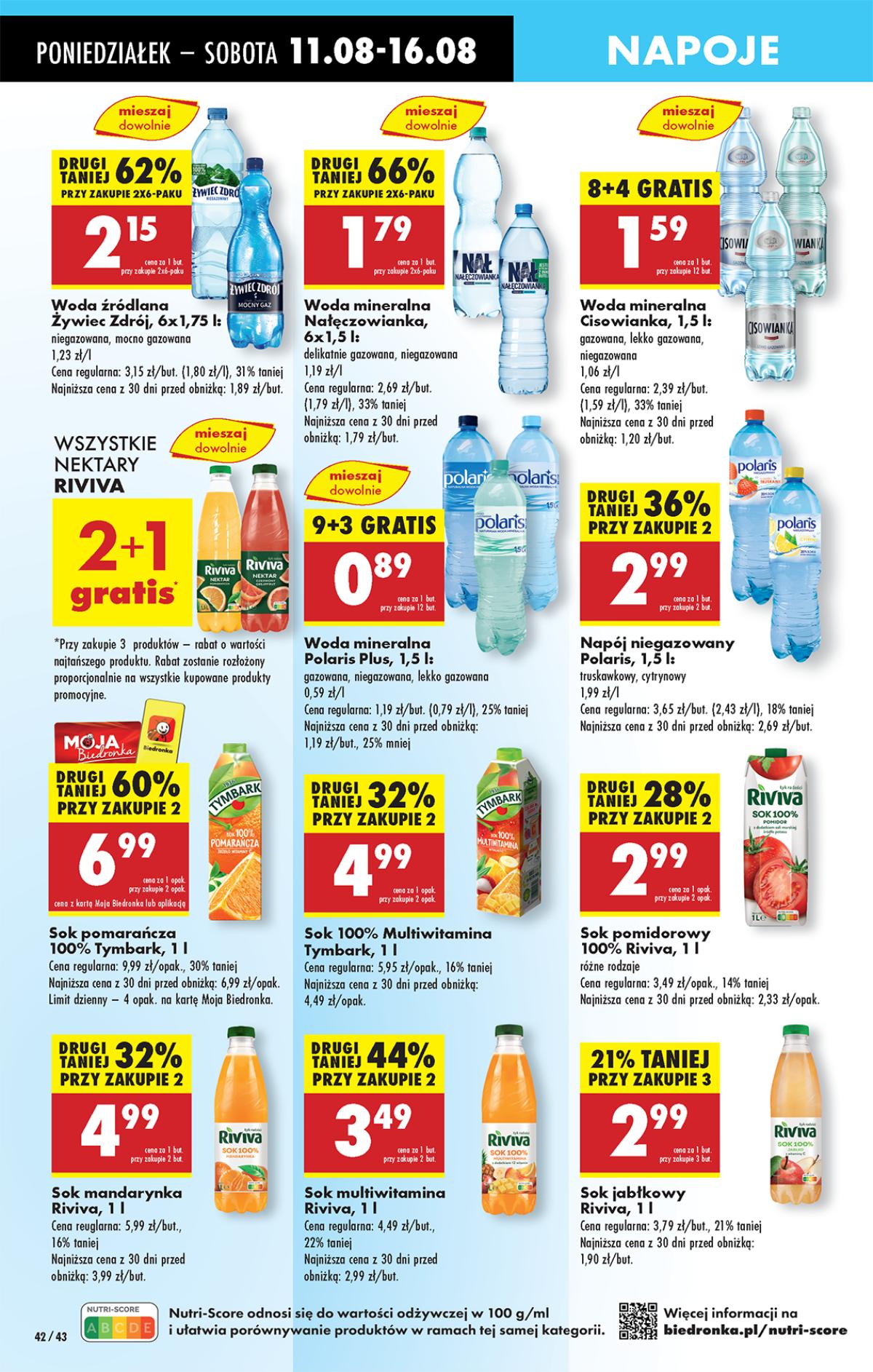 Leták Biedronka Polsko 11.8.-17.8.2025 strana 50