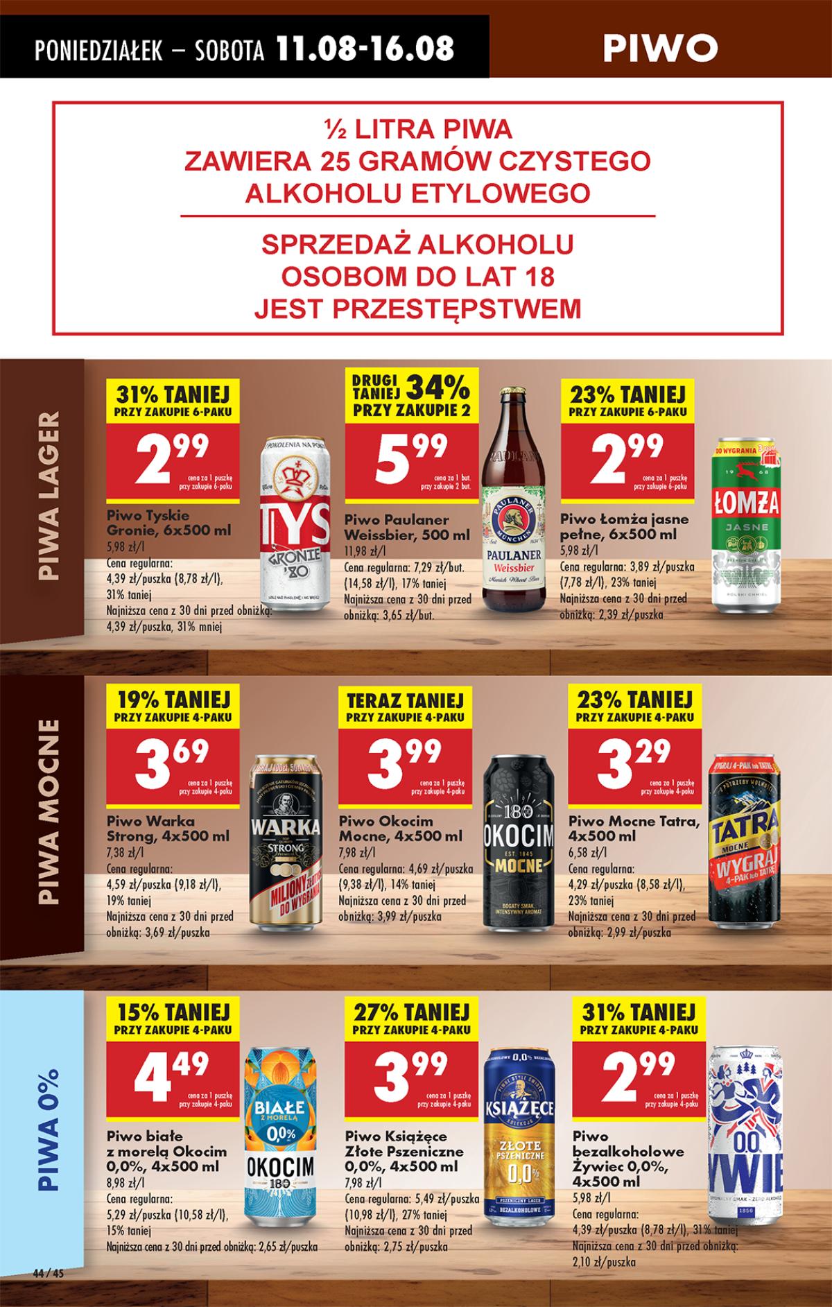 Leták Biedronka Polsko 11.8.-17.8.2025 strana 52