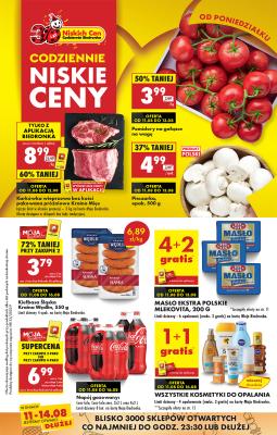 Leták Biedronka Polsko 11.8.-17.8.2025