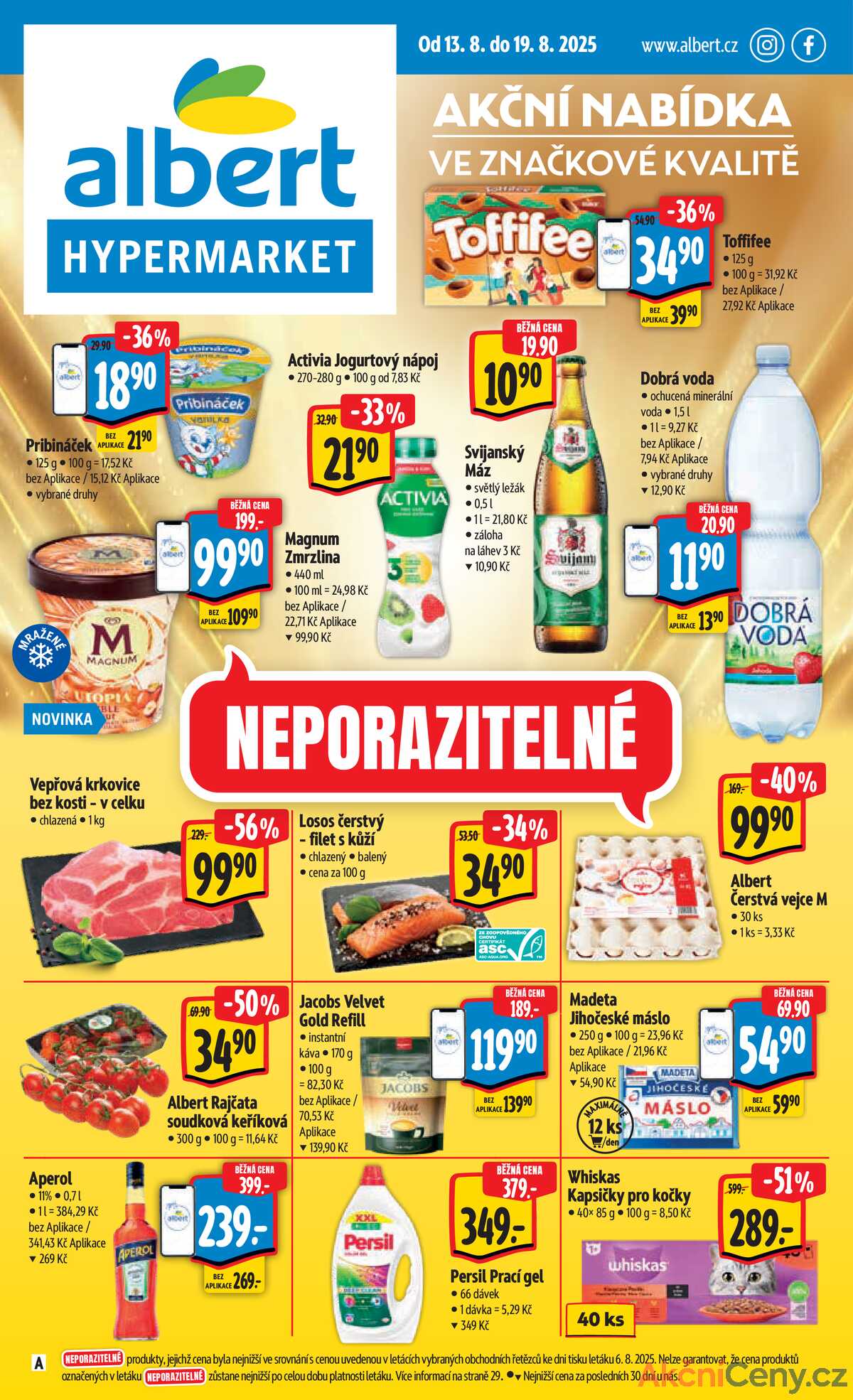 Albert  Hypermarket od 13.8. do 19.8.2025 strana 1