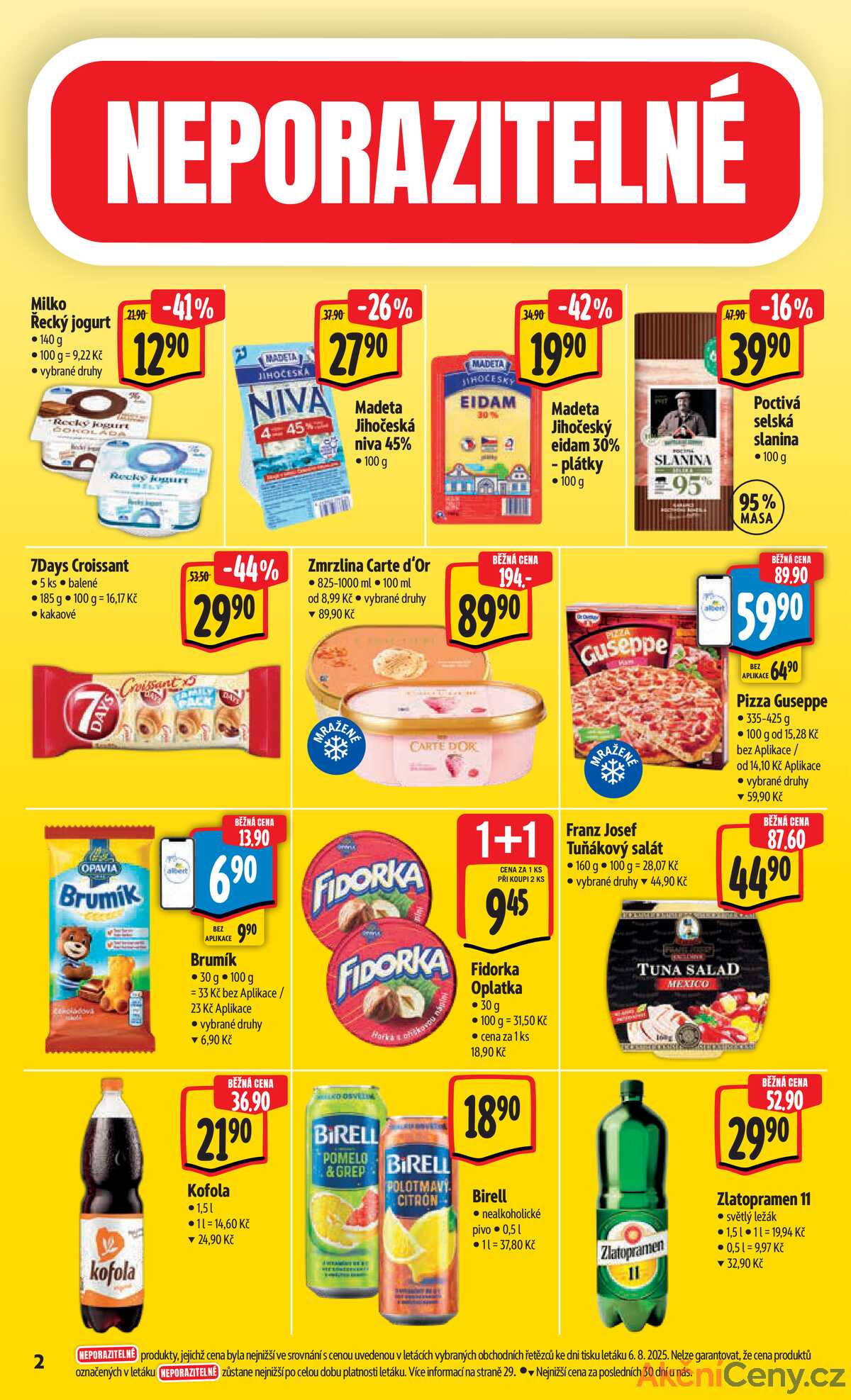 Albert  Hypermarket od 13.8. do 19.8.2025 strana 2