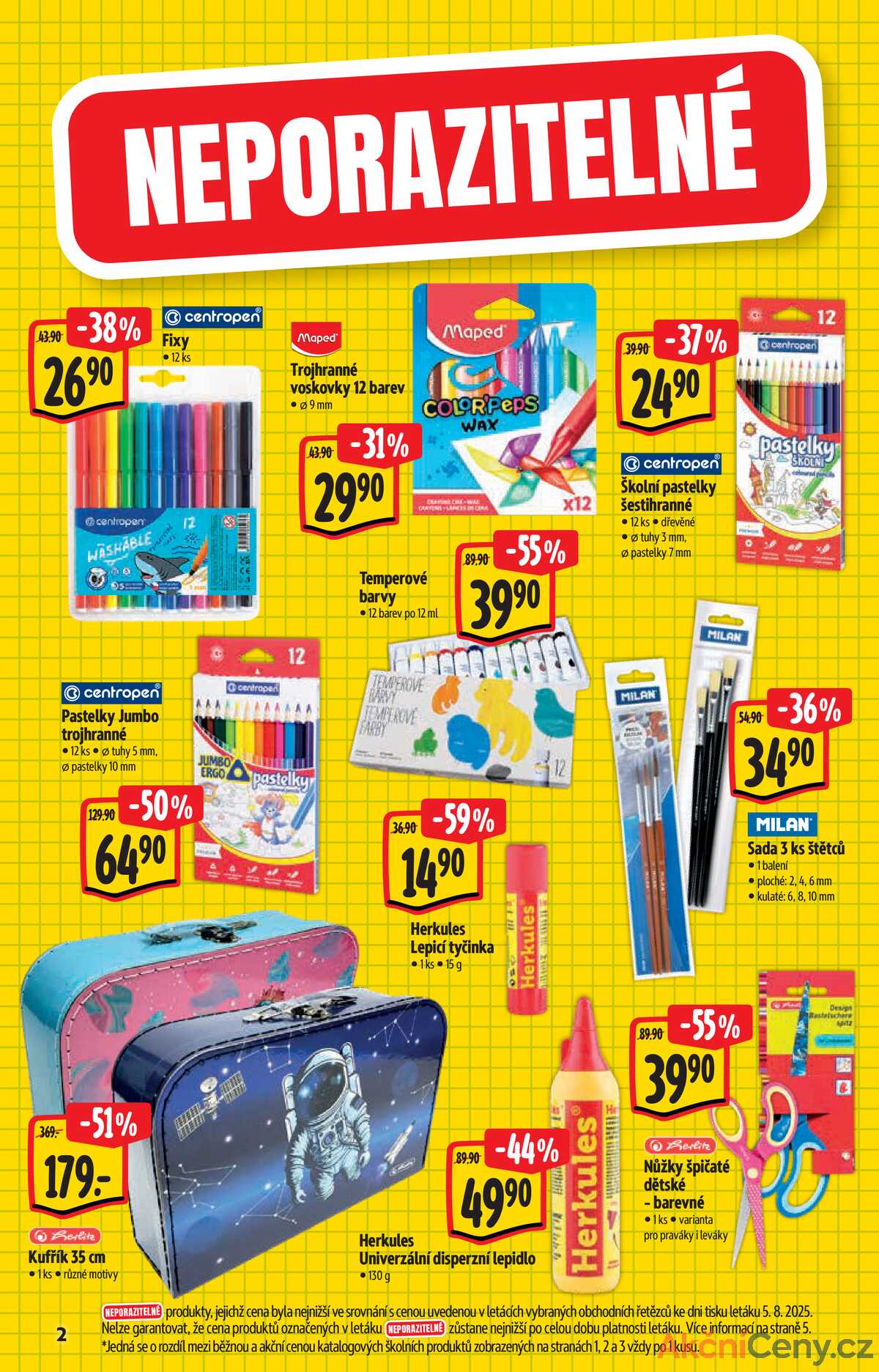 Albert  Hypermarket katalog škola od 13.8. do 9.9.2025 strana 2