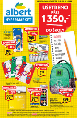 Albert  Hypermarket katalog škola od 13.8. do 9.9.2025