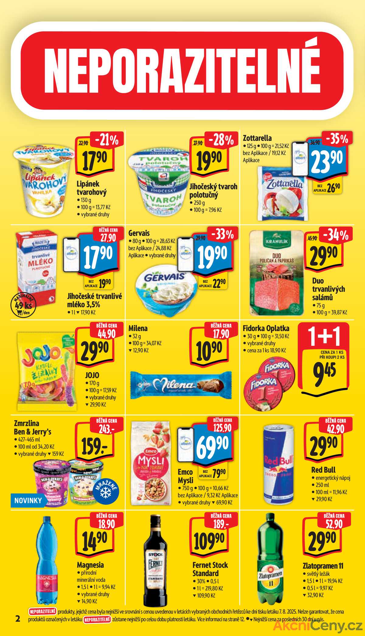 Albert Supermarket od 13.8. do 19.8.2025 strana 2