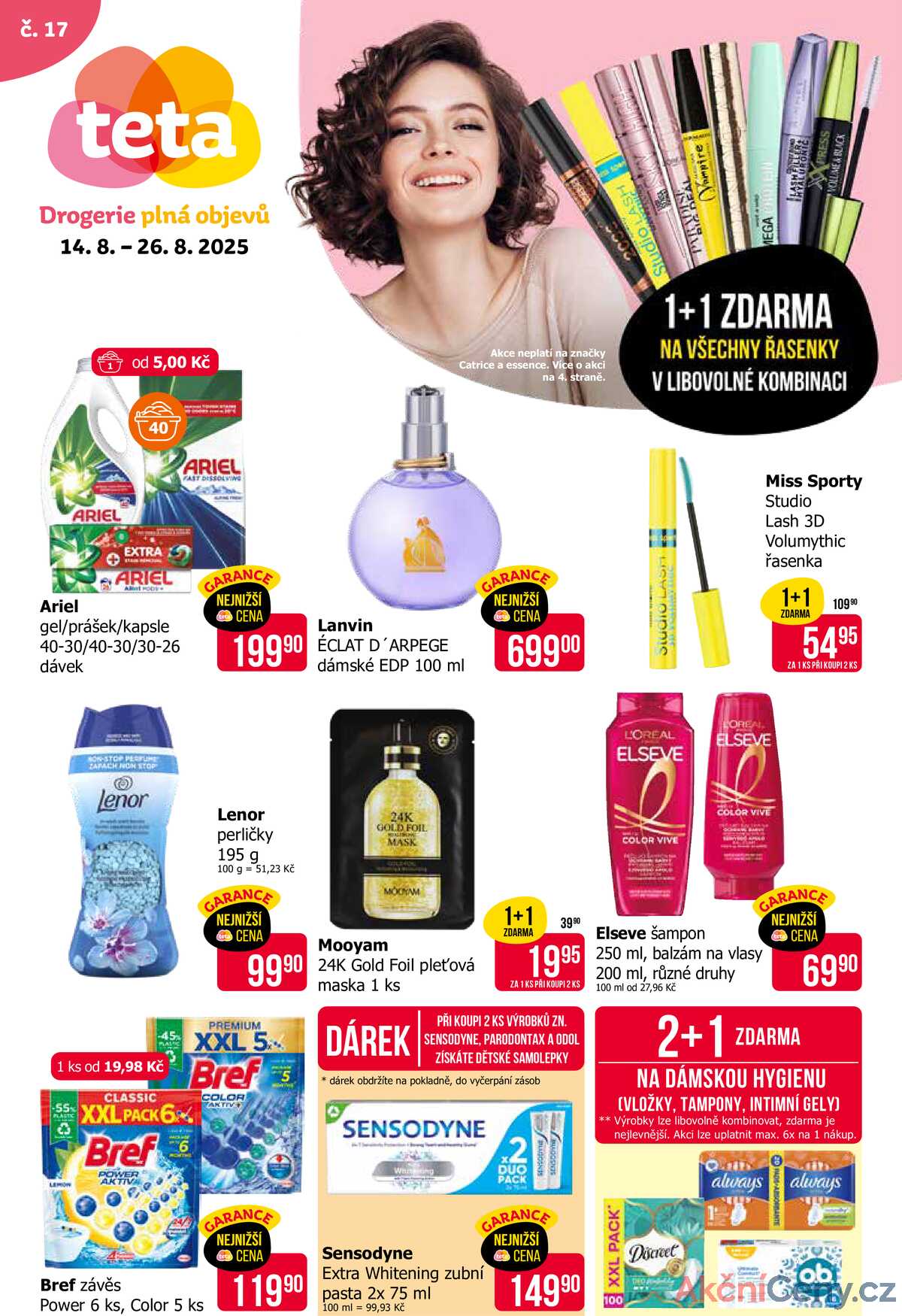 Teta drogerie  od 14.8. do 26.8.2025 strana 1