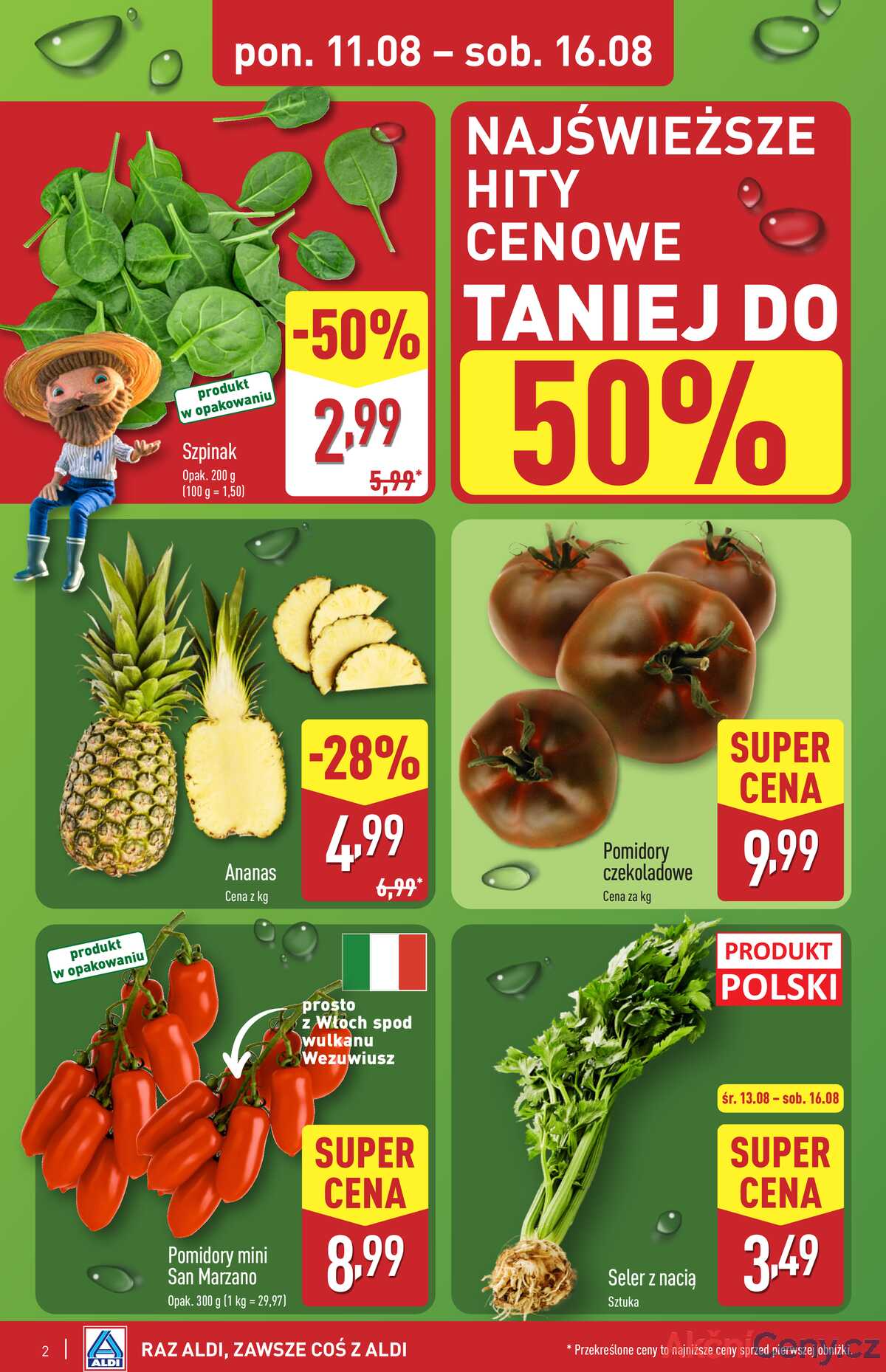 Leták Aldi Polsko 11.8.-16.8.2025 strana 4