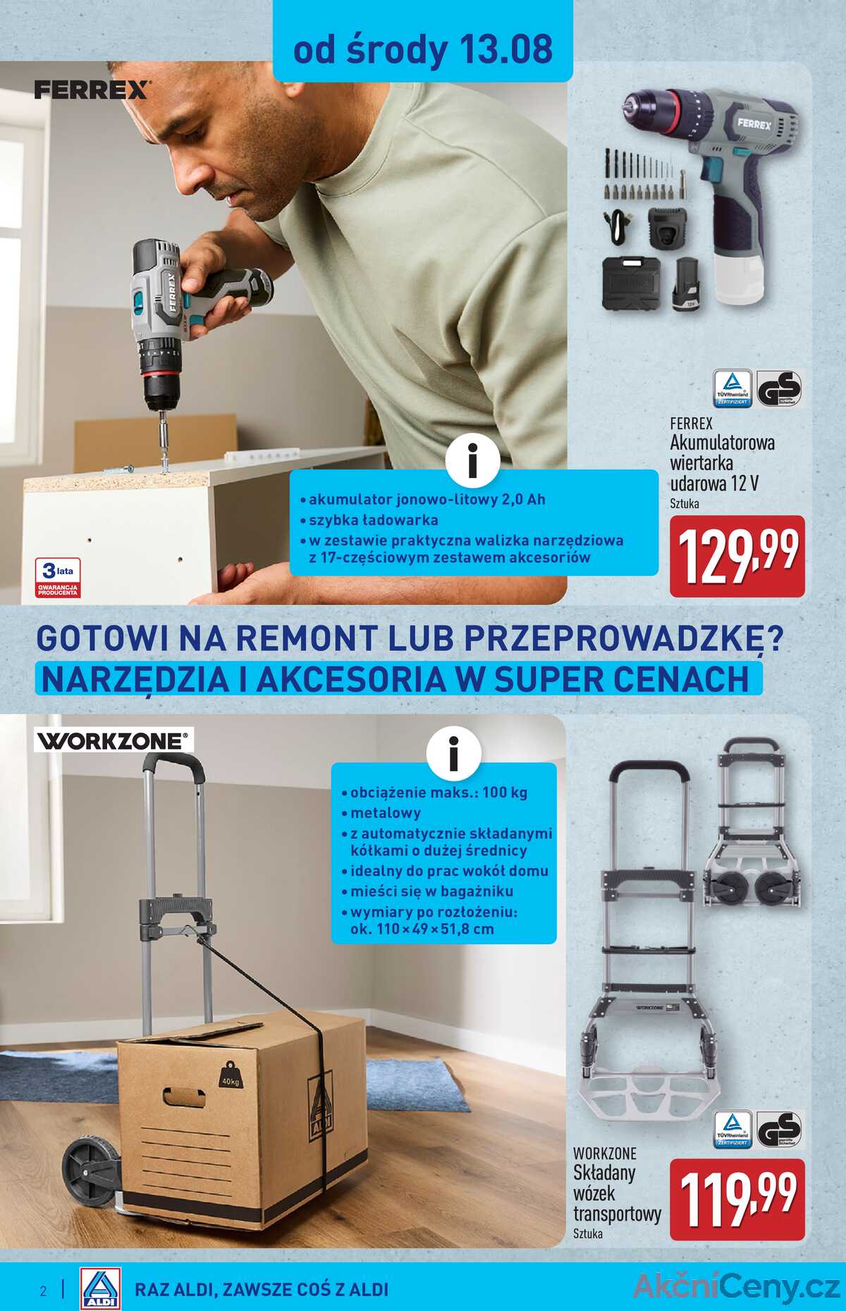 Leták Aldi Polsko 13.8.-19.8.2025 strana 2