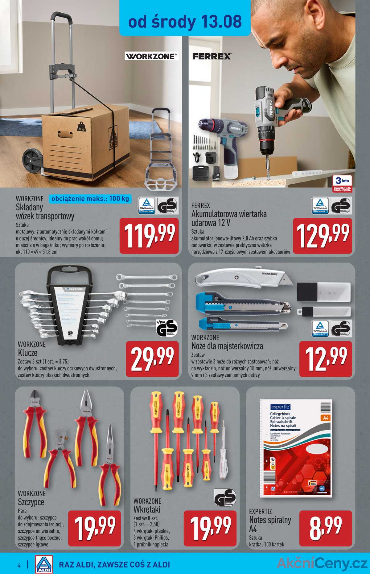 Leták Aldi Polsko 13.8.-19.8.2025 strana 4