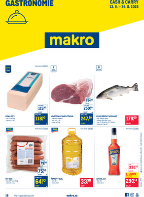 Makro Gastronomie do 26.8.
