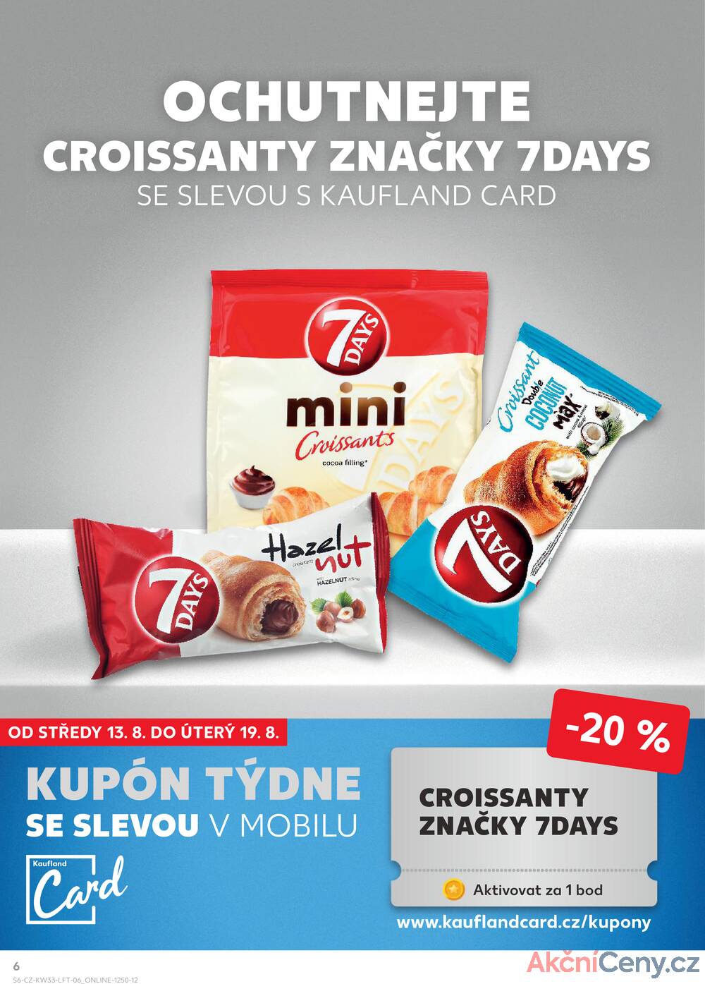 Leták Kaufland - Kaufland 13.8. - 19.8. - Kaufland - Chrudim - strana 6