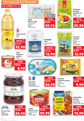 Kaufland 13.8. - 19.8. - Kaufland - Jablonec nad Nisou (U Kostela)