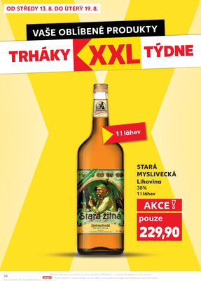 Kaufland 13.8. - 19.8. - Kaufland - Jablonec nad Nisou (U Kostela)