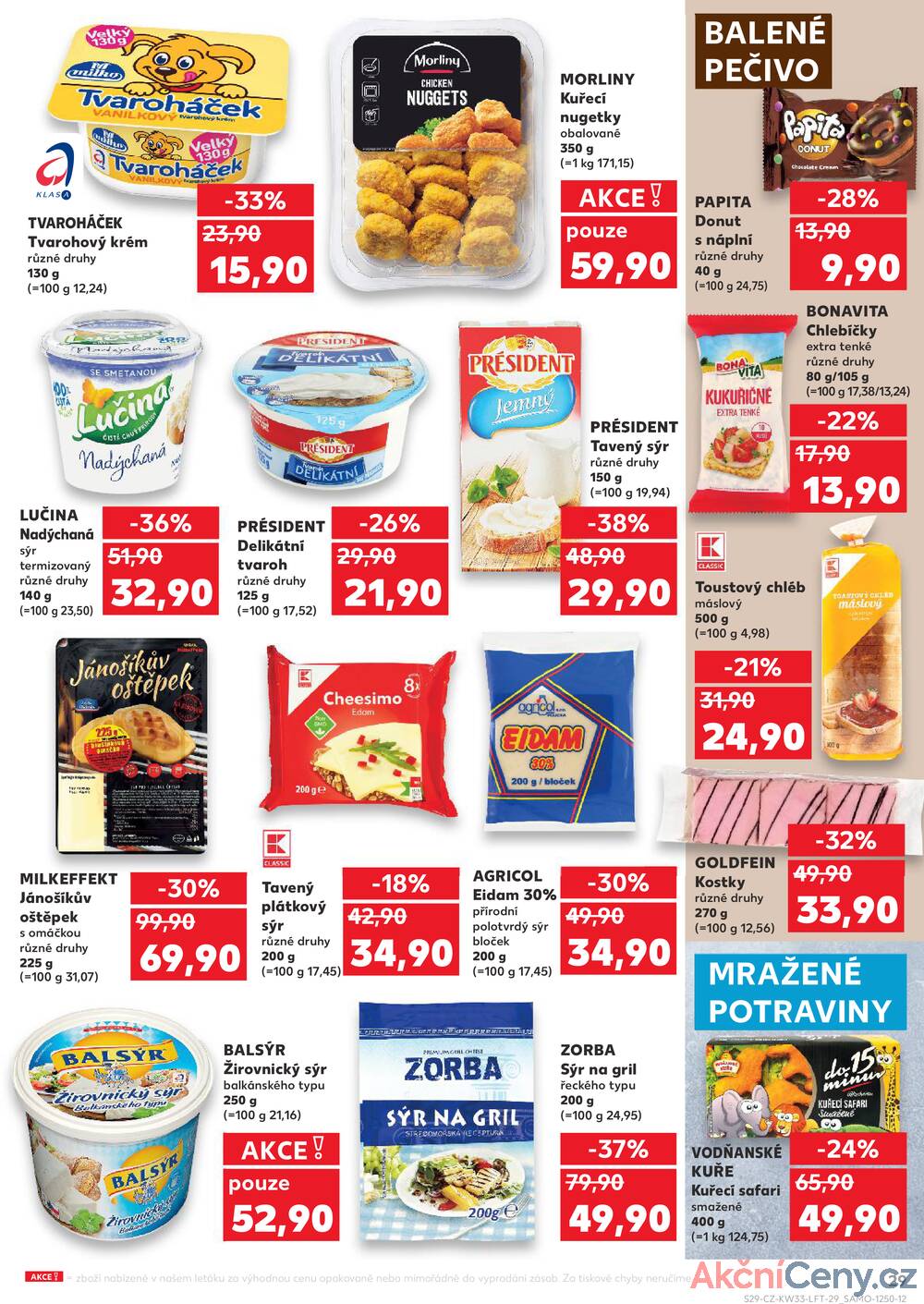 Leták Kaufland - Kaufland 13.8. - 19.8. - Kaufland - Zlín ( OC Čepkov) - strana 29