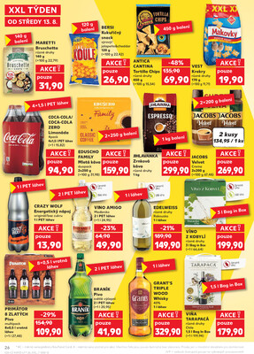 Kaufland 13.8. - 19.8. - Kaufland - Hodonín (Konečná)