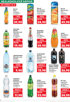 Kaufland 13.8. - 19.8. - Kaufland - Hodonín (Konečná)