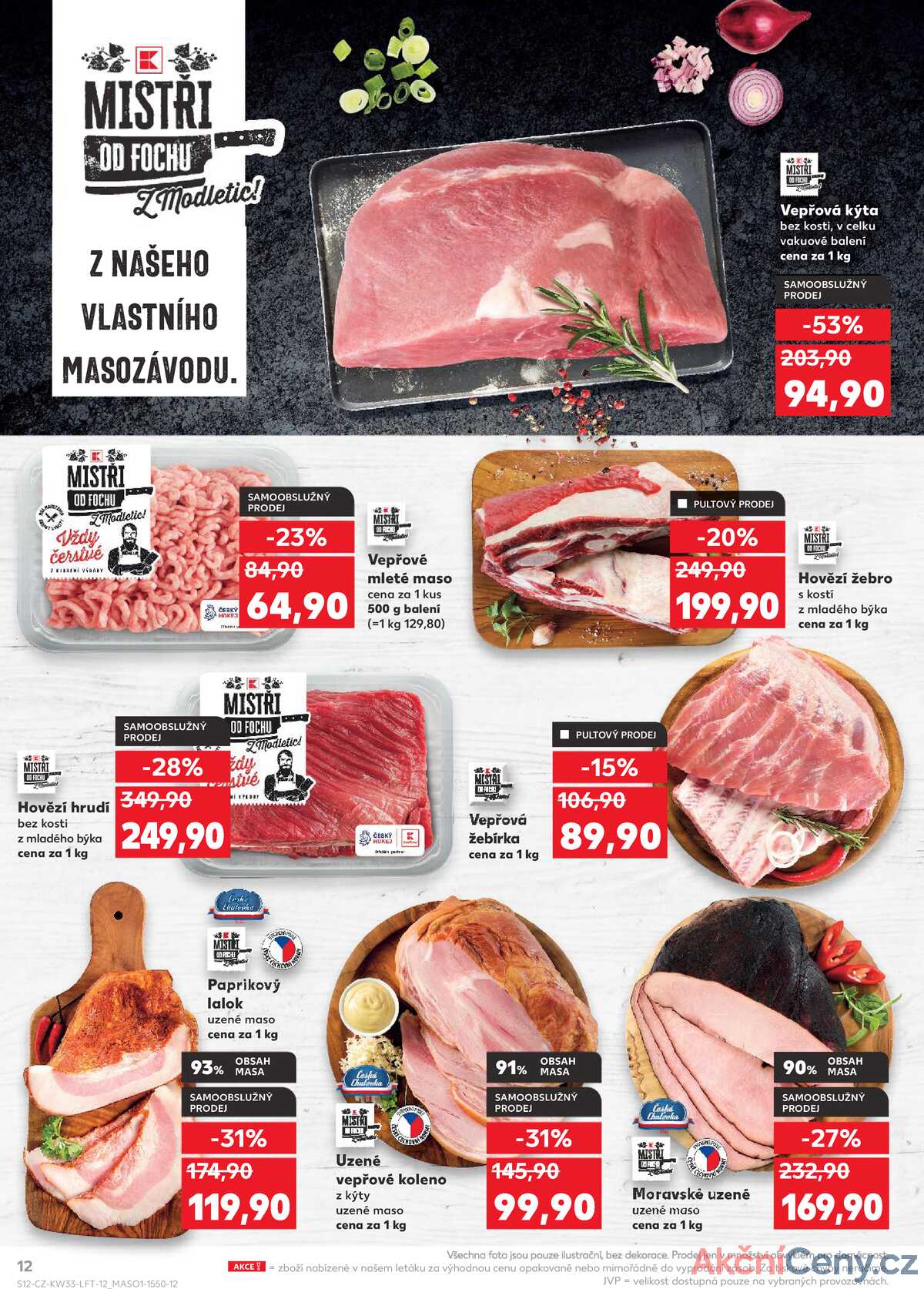 Kaufland 13.8. - 19.8. - Kaufland - Rychnov nad Kněžnou strana 12