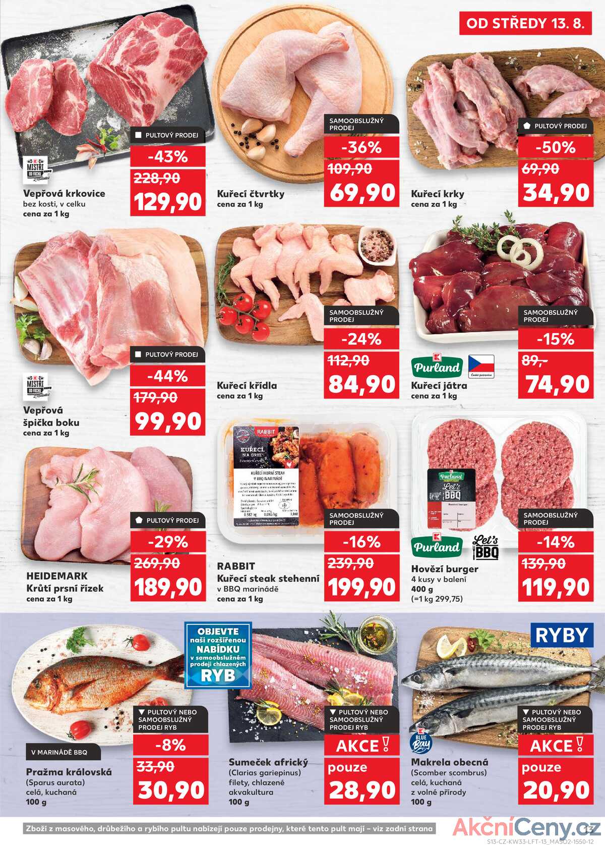Kaufland 13.8. - 19.8. - Kaufland - Praha 4 (Michle) strana 13