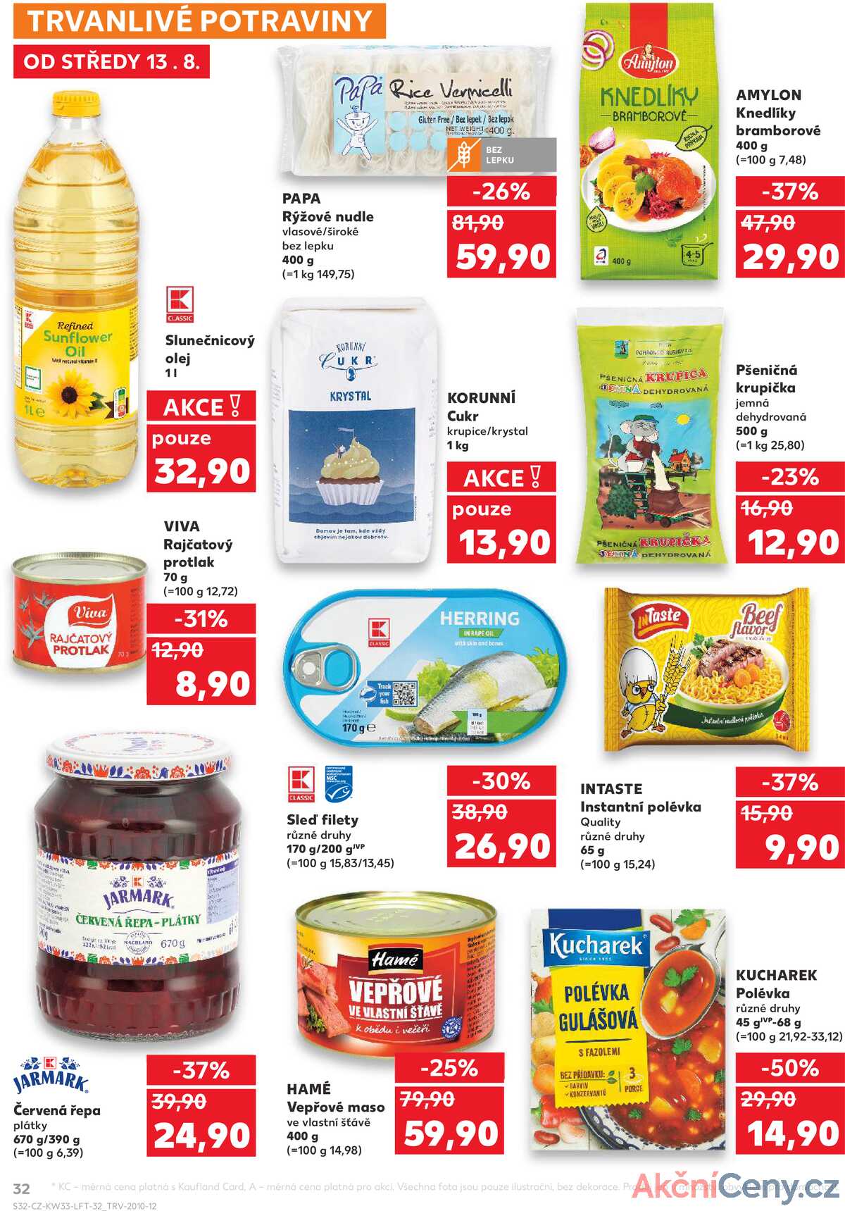 Kaufland 13.8. - 19.8. - Kaufland - Jičín strana 32