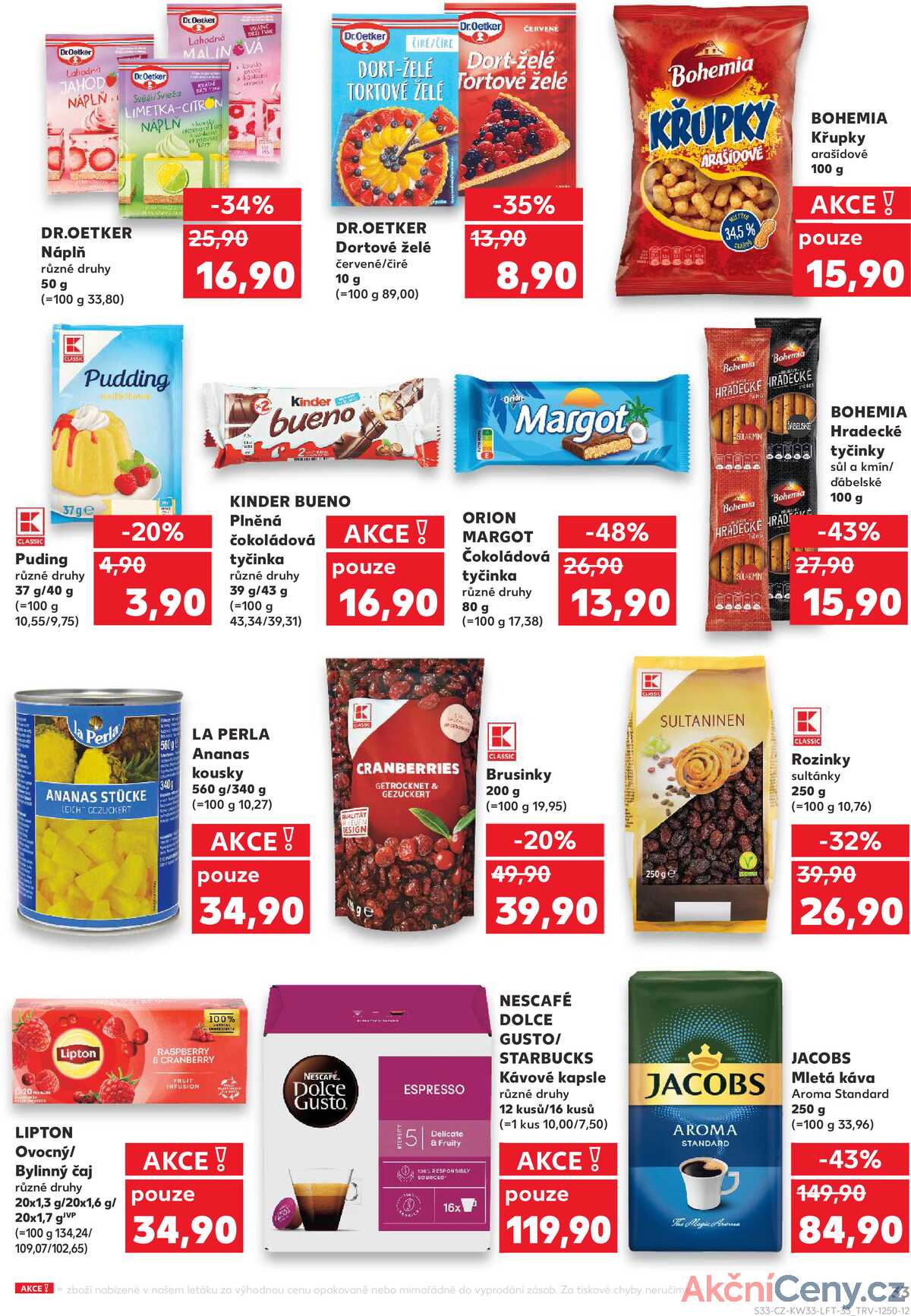 Kaufland 13.8. - 19.8. - Kaufland - Jičín strana 33