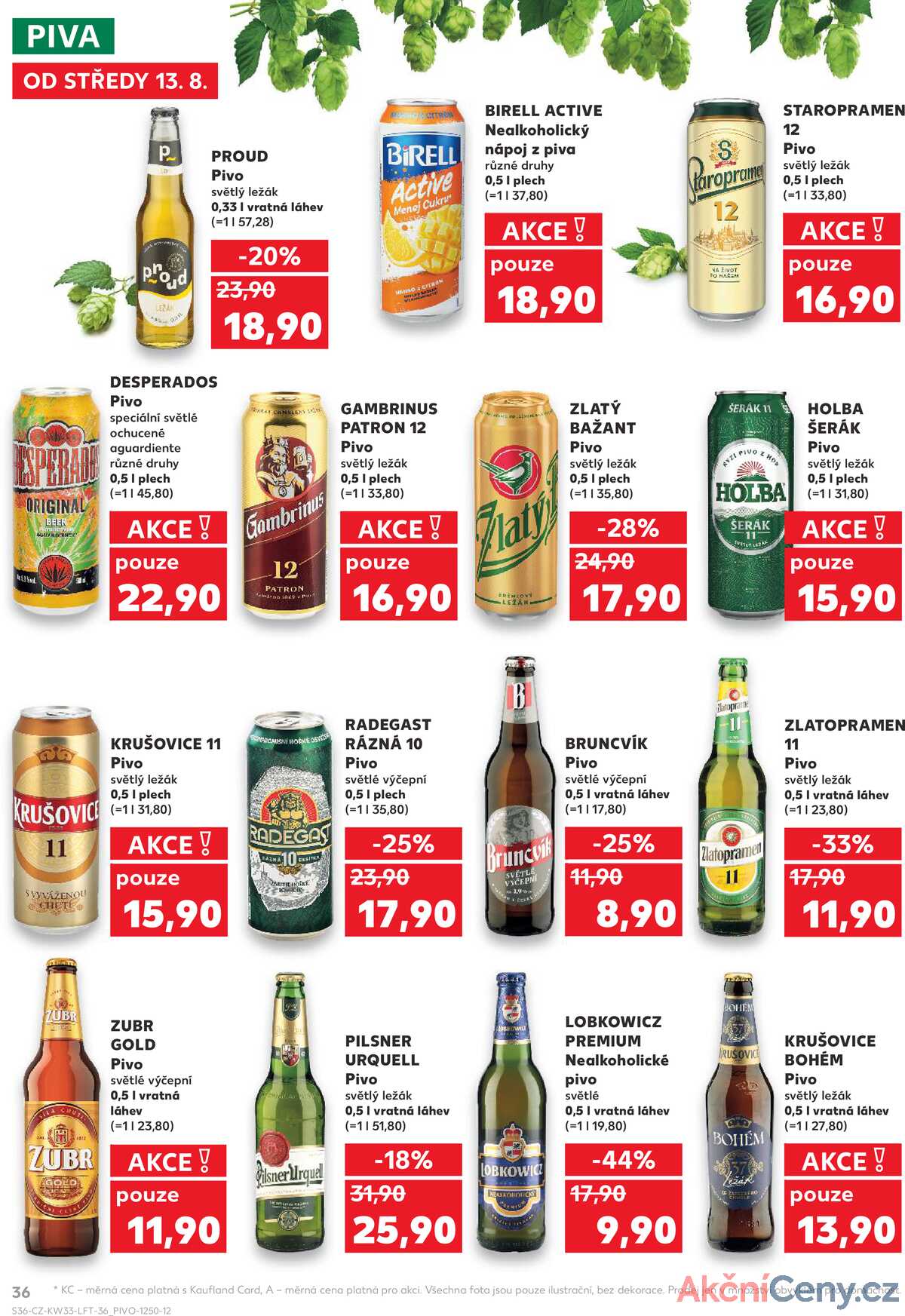 Kaufland 13.8. - 19.8. - Kaufland - Jičín strana 36