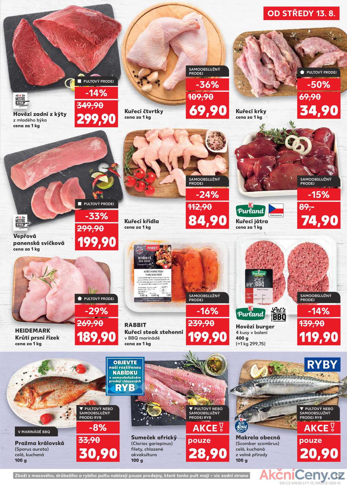Kaufland 13.8. - 19.8. - Kaufland - Jeseník 1 strana 13