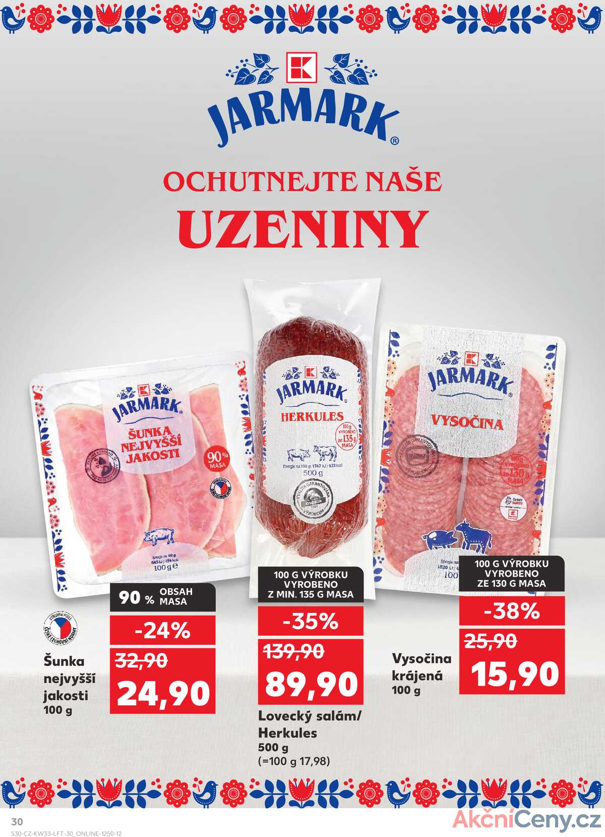 Kaufland 13.8. - 19.8. - Kaufland - Jeseník 1 strana 30