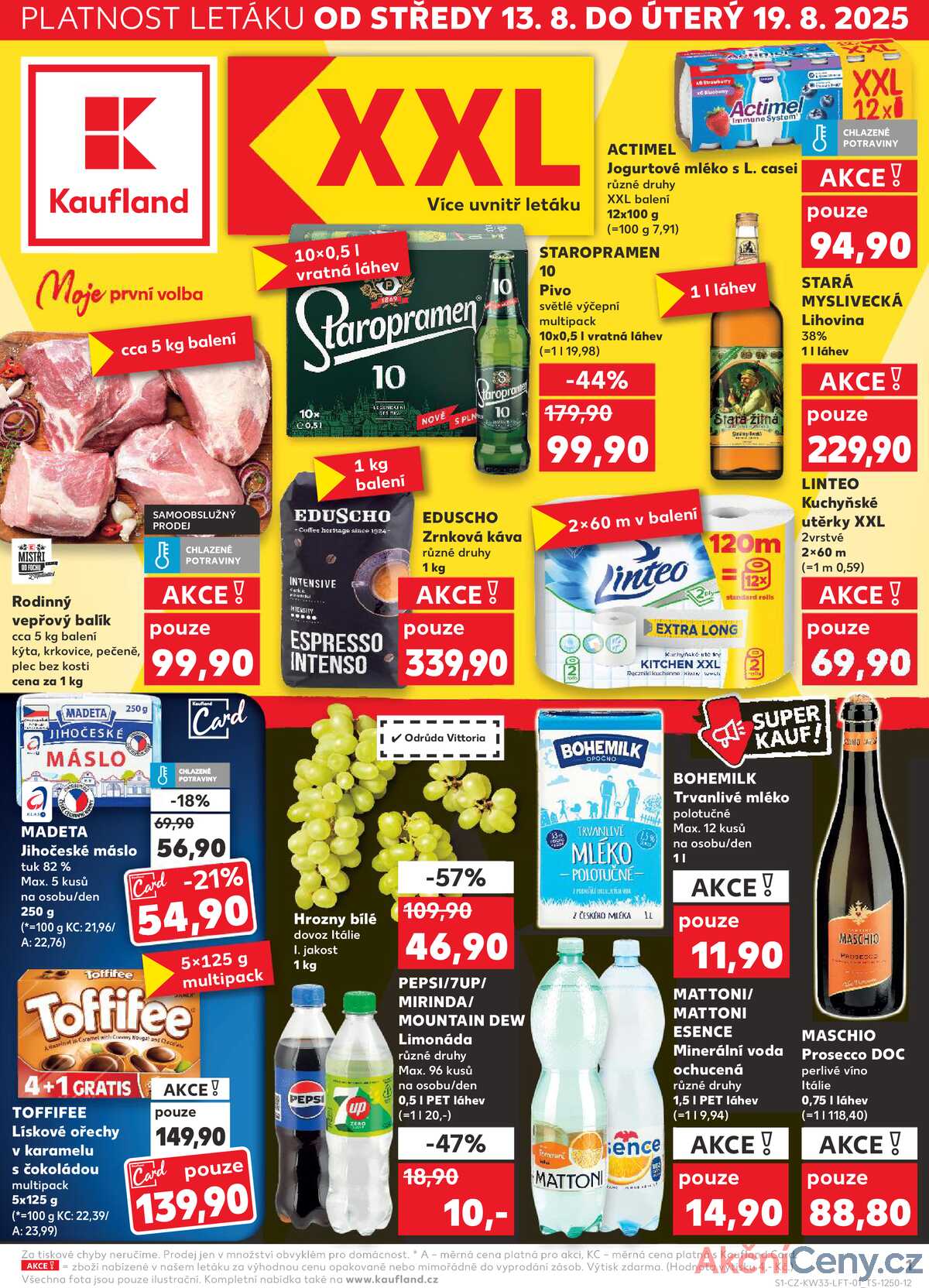 Kaufland 13.8. - 19.8. - Kaufland - Frýdek Místek strana 1