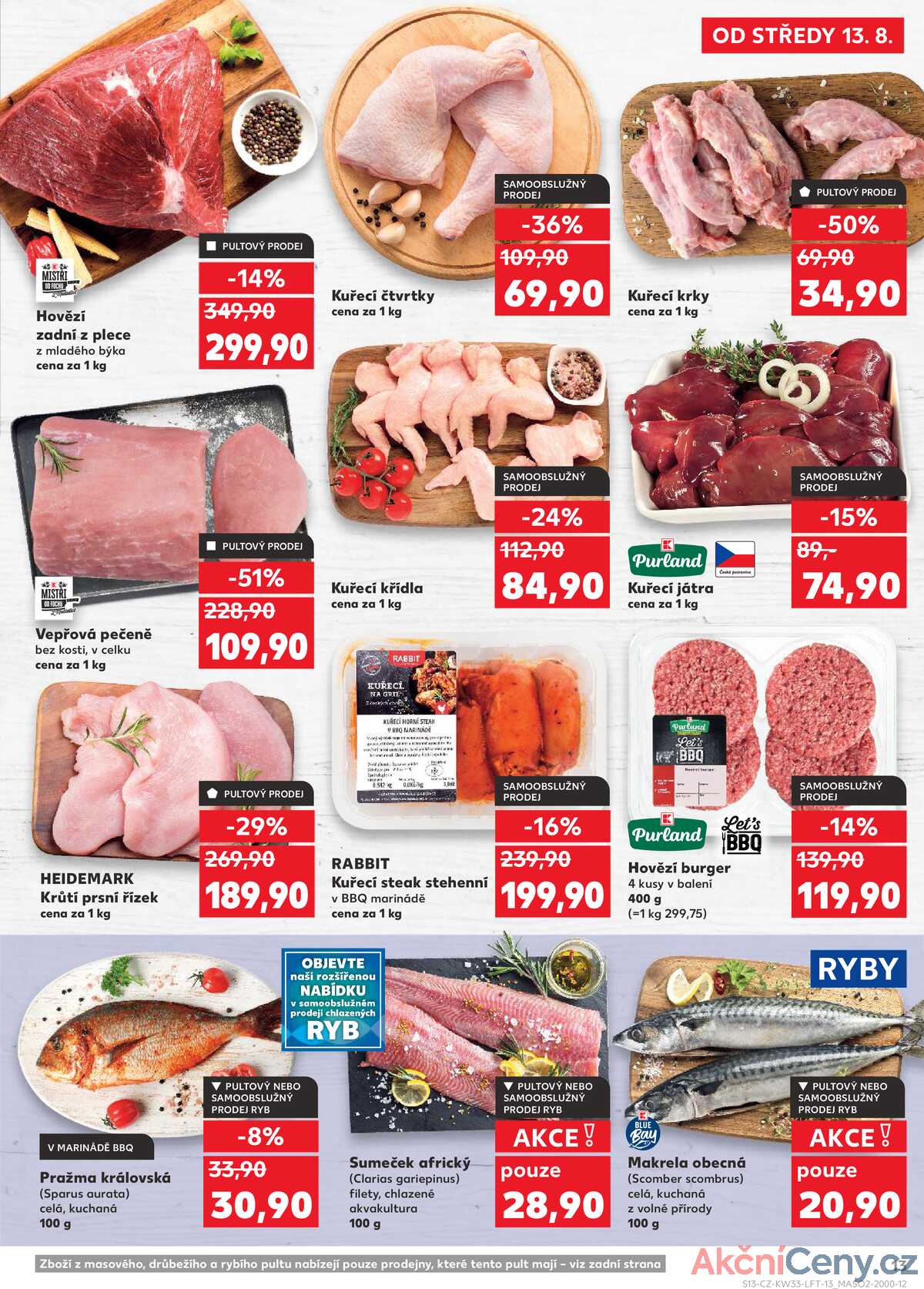 Kaufland 13.8. - 19.8. - Kaufland - Frýdek Místek strana 13
