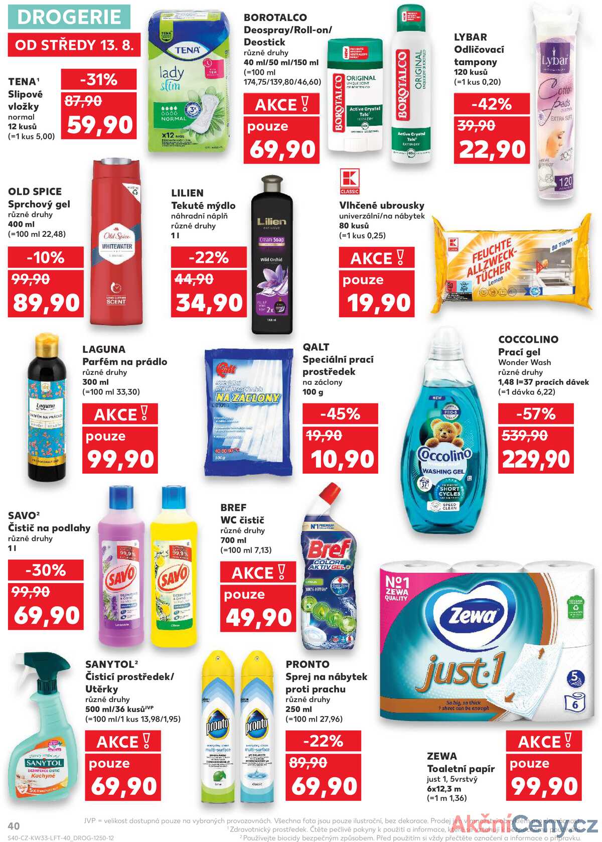 Kaufland 13.8. - 19.8. - Kaufland - Frýdek Místek strana 40