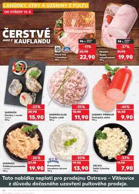 Kaufland 13.8. - 19.8. - Kaufland - Ostrava - Zábřeh
